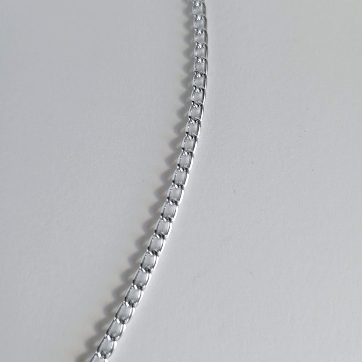 Stone Rectangle Crystal Necklace