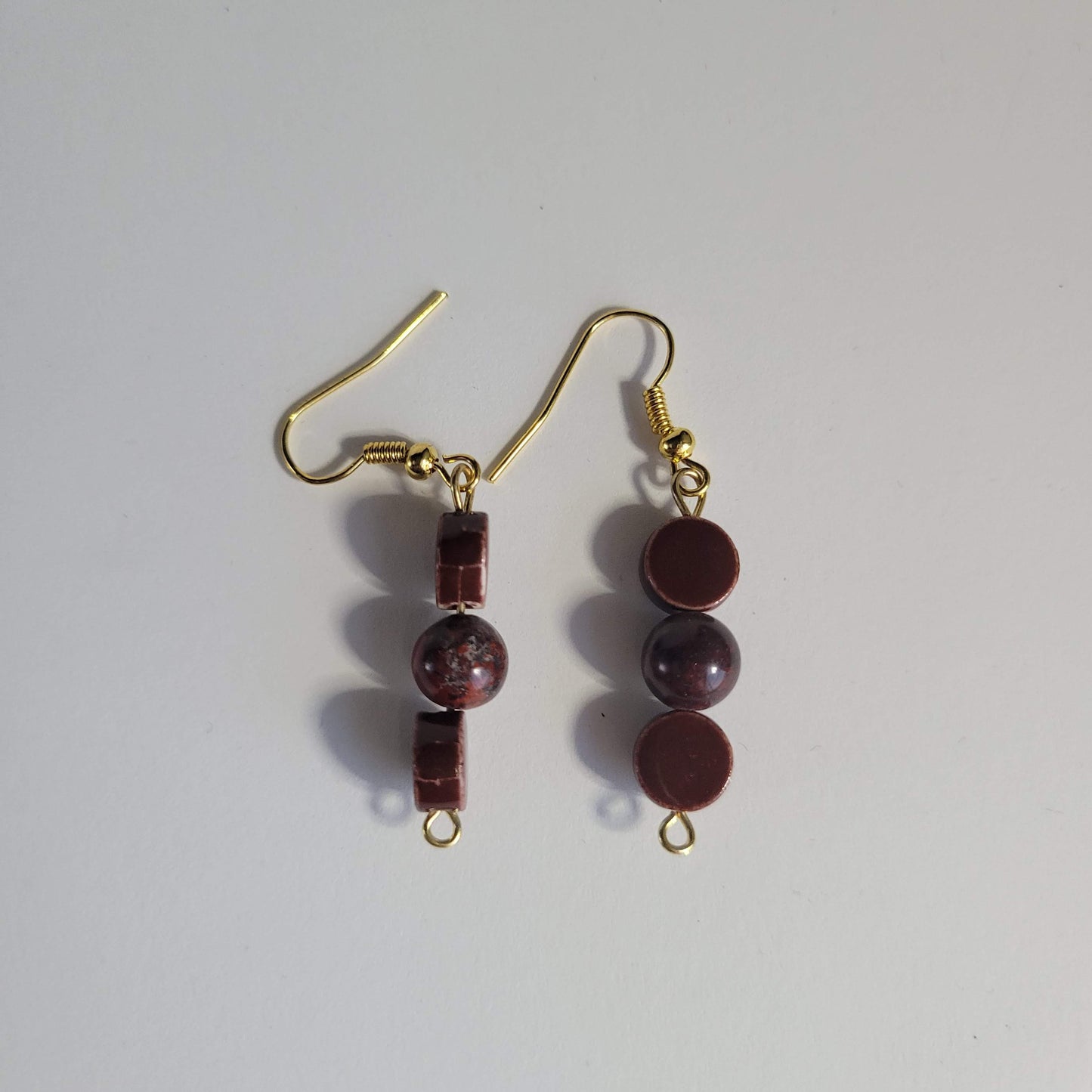 Brown and Copper Jewelry Set