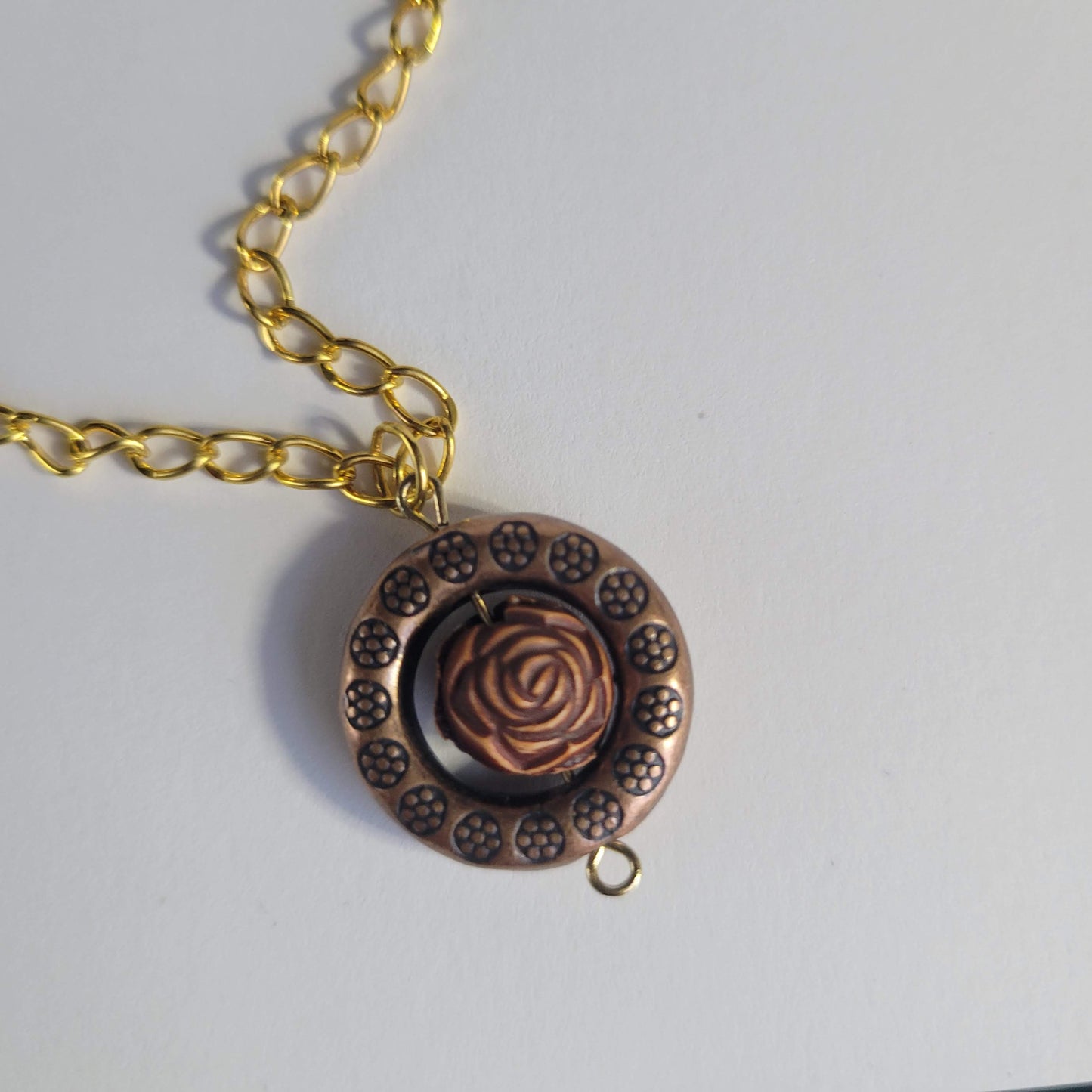 Brown and Copper Jewelry Set