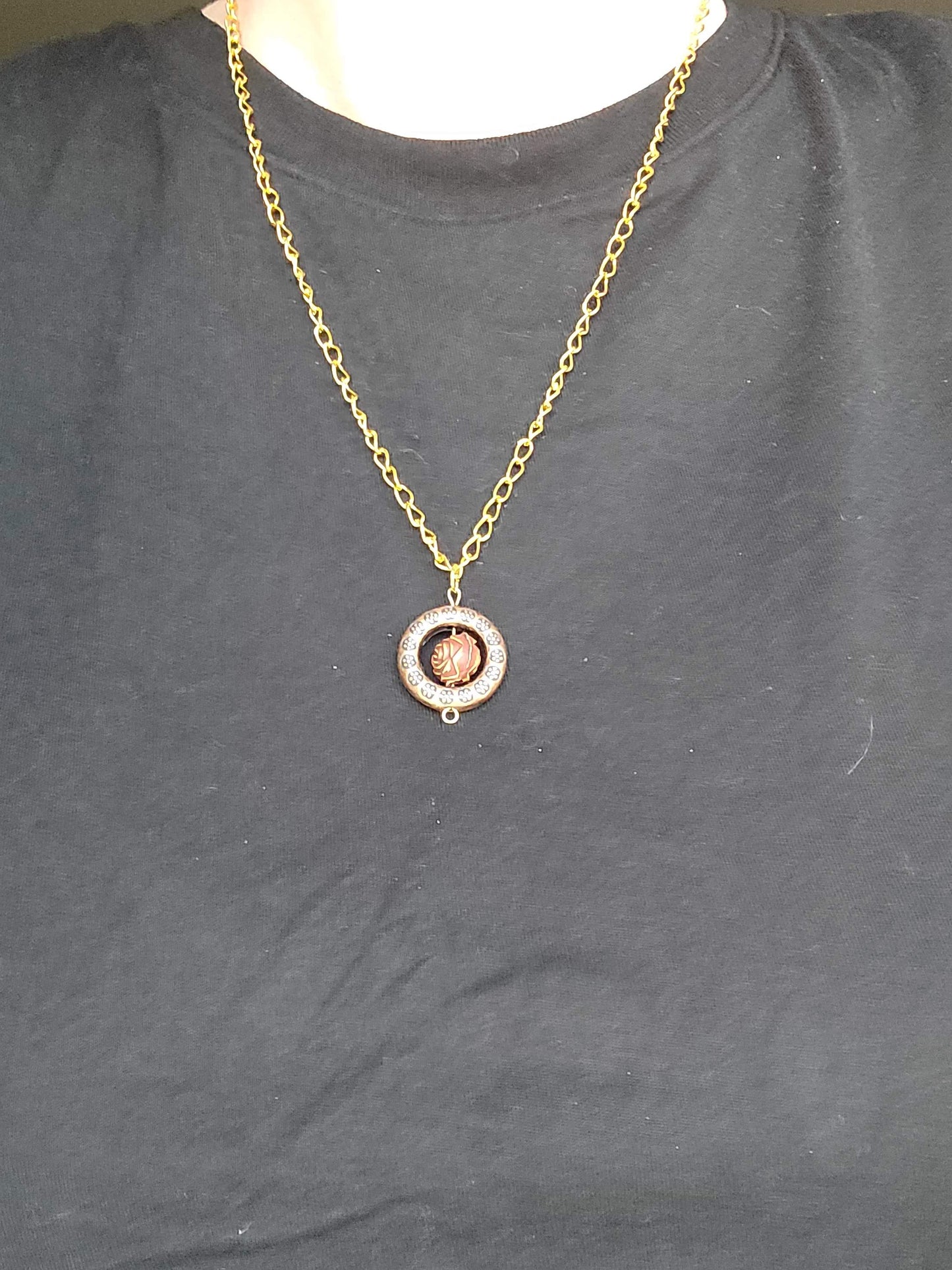 Brown and Copper Jewelry Set