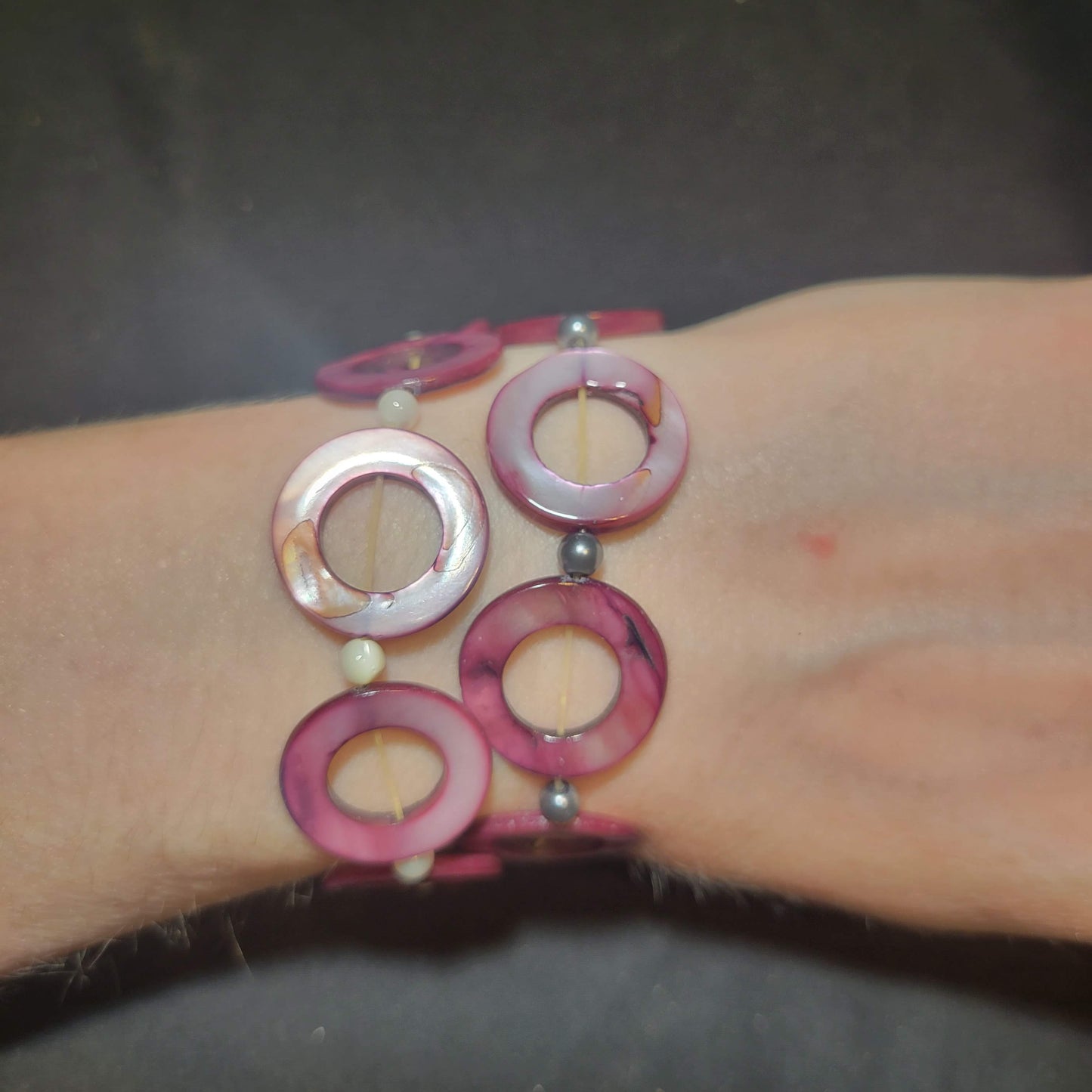 Shell Circle Bracelet