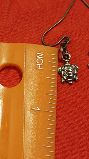 Tiny Turtle Earrings