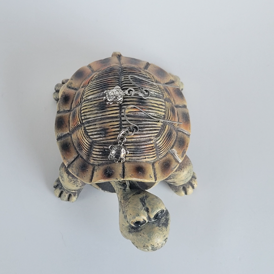 Tiny Turtle Earrings