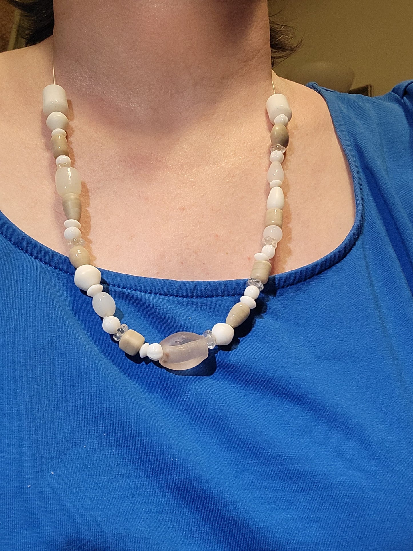 Sand and Blush Necklace