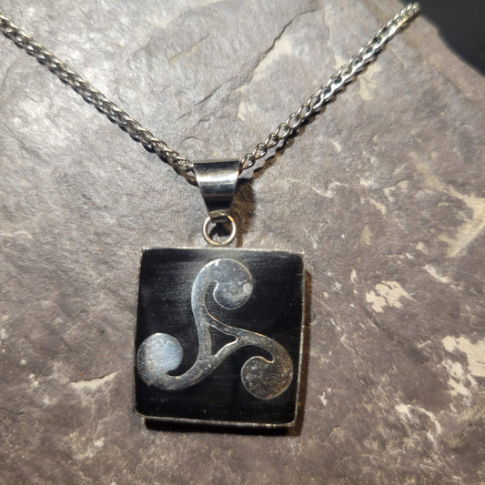 Triskelion Pendant Necklace