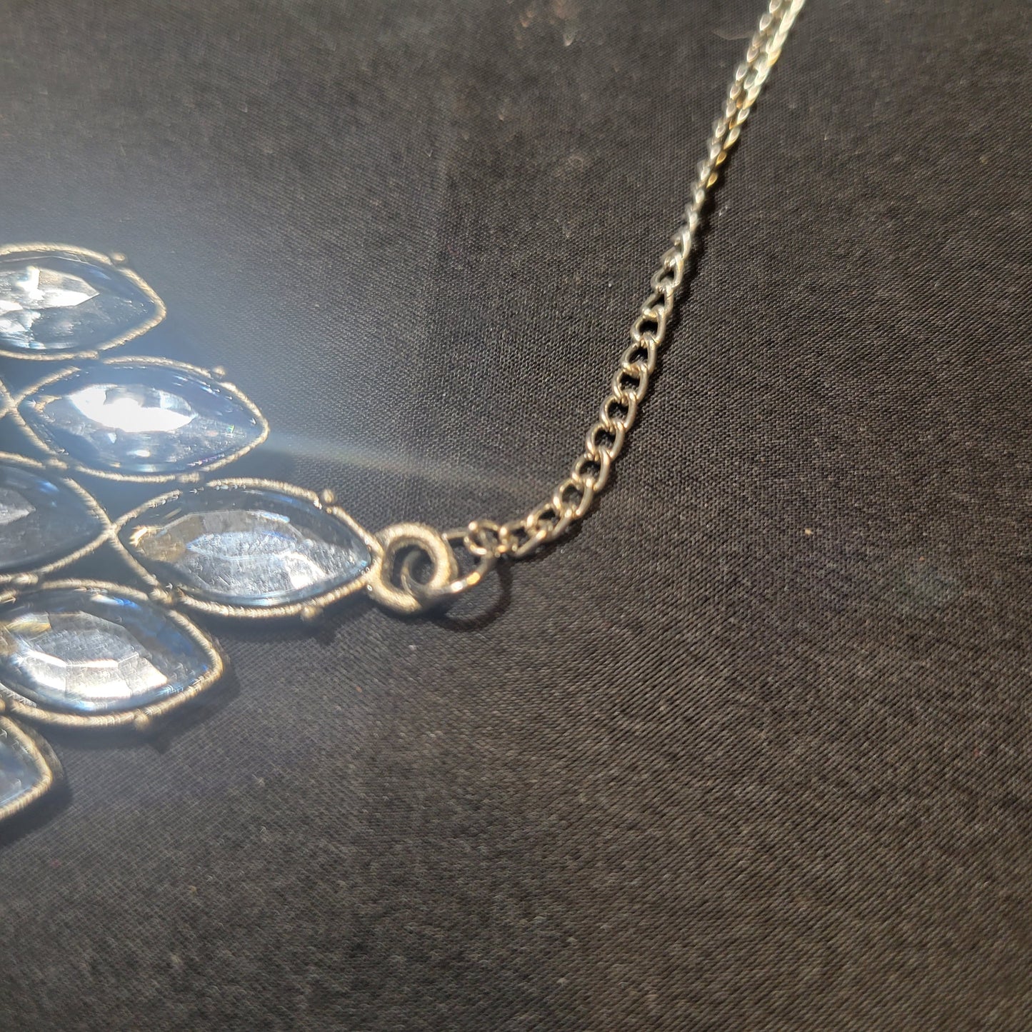 Blue Diamond Pendant Necklace