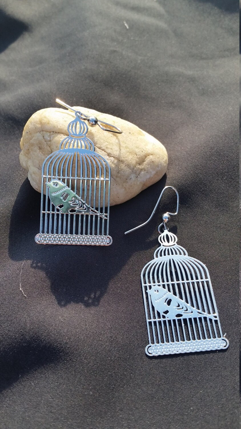Caged Birds Sing Earrings