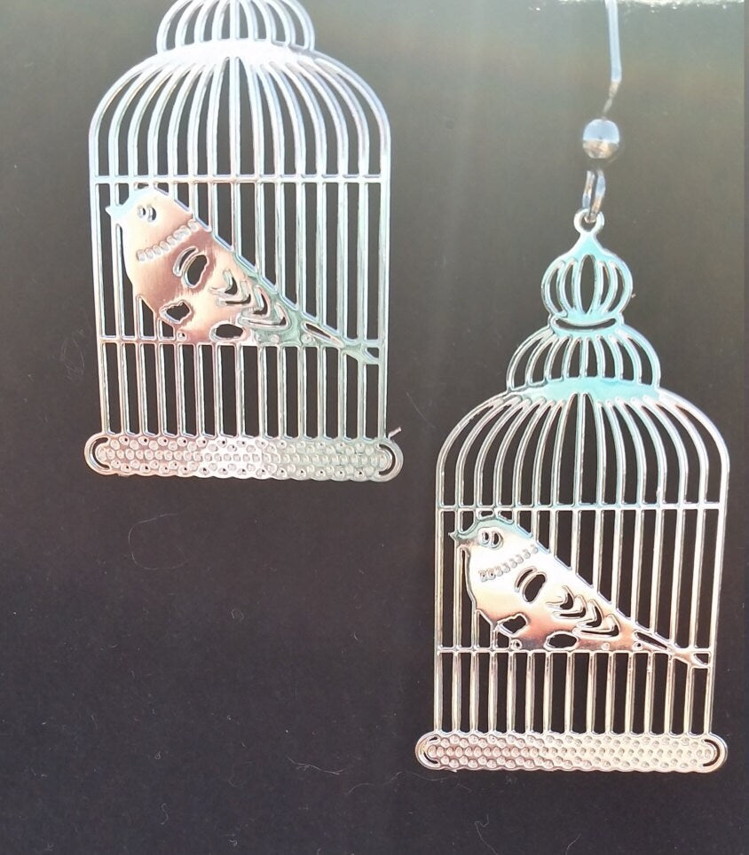 Caged Birds Sing Earrings
