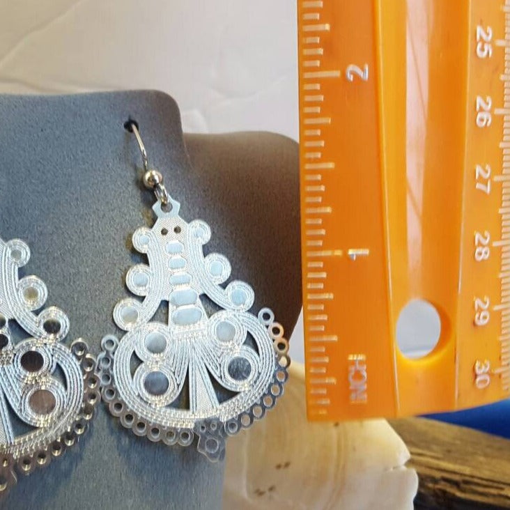 Fancy tears earrings