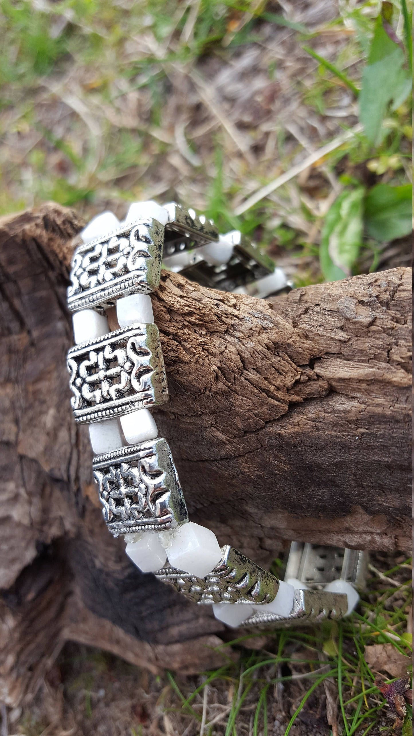 Art Deco Shell Bracelet