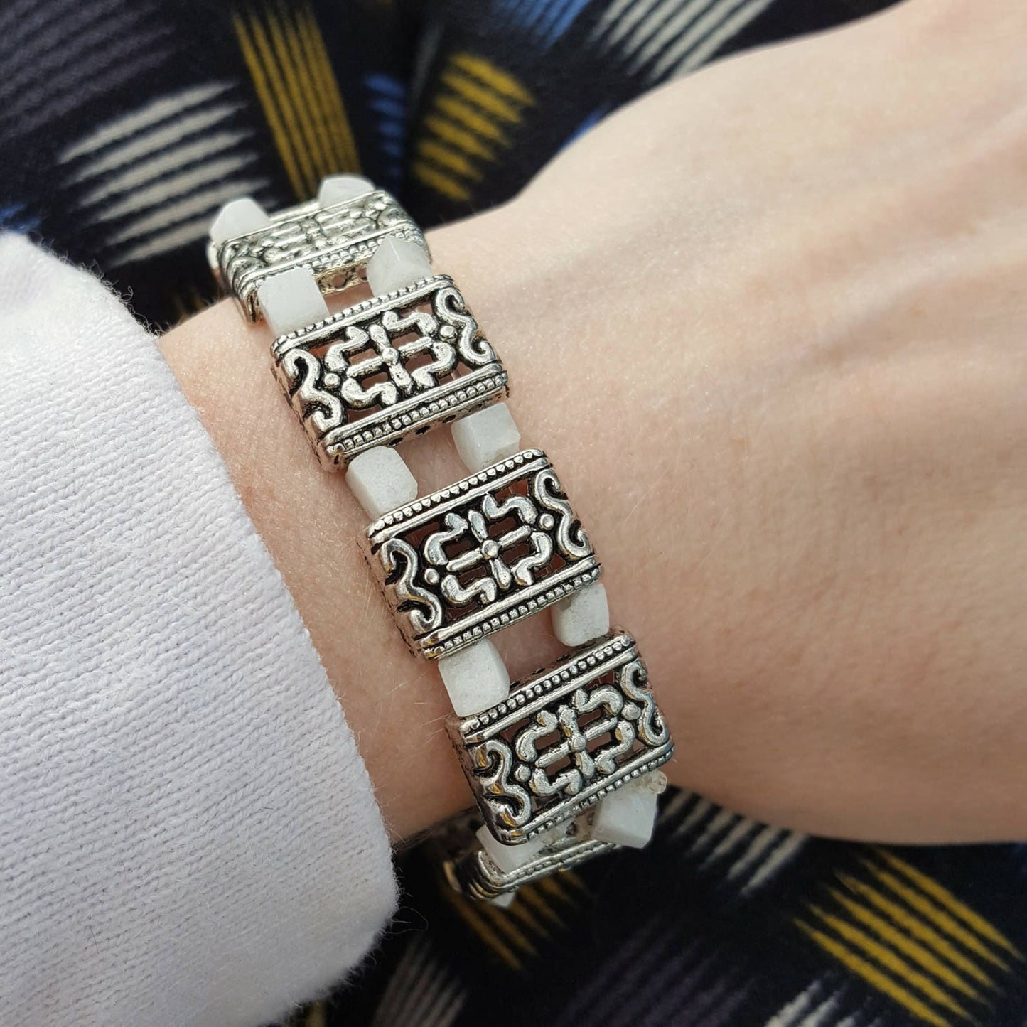 Art Deco Shell Bracelet