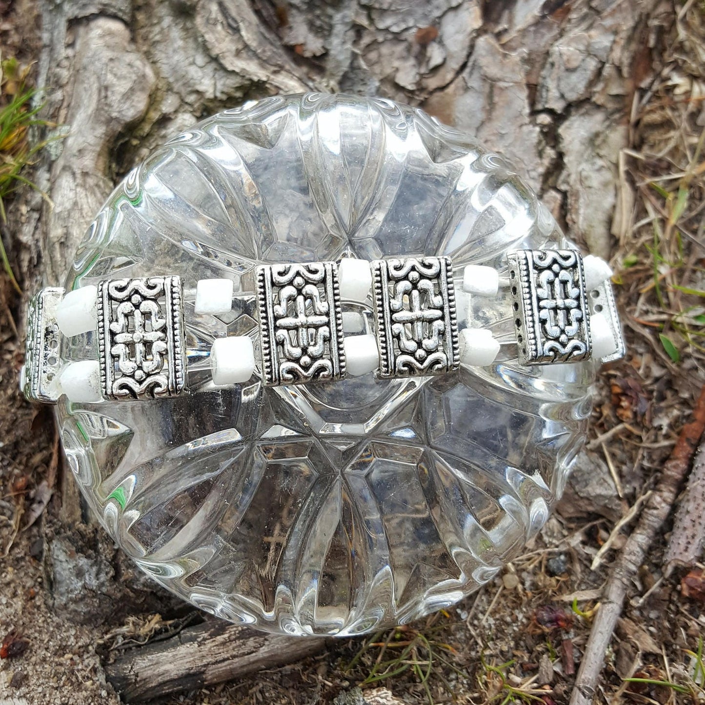 Art Deco Shell Bracelet