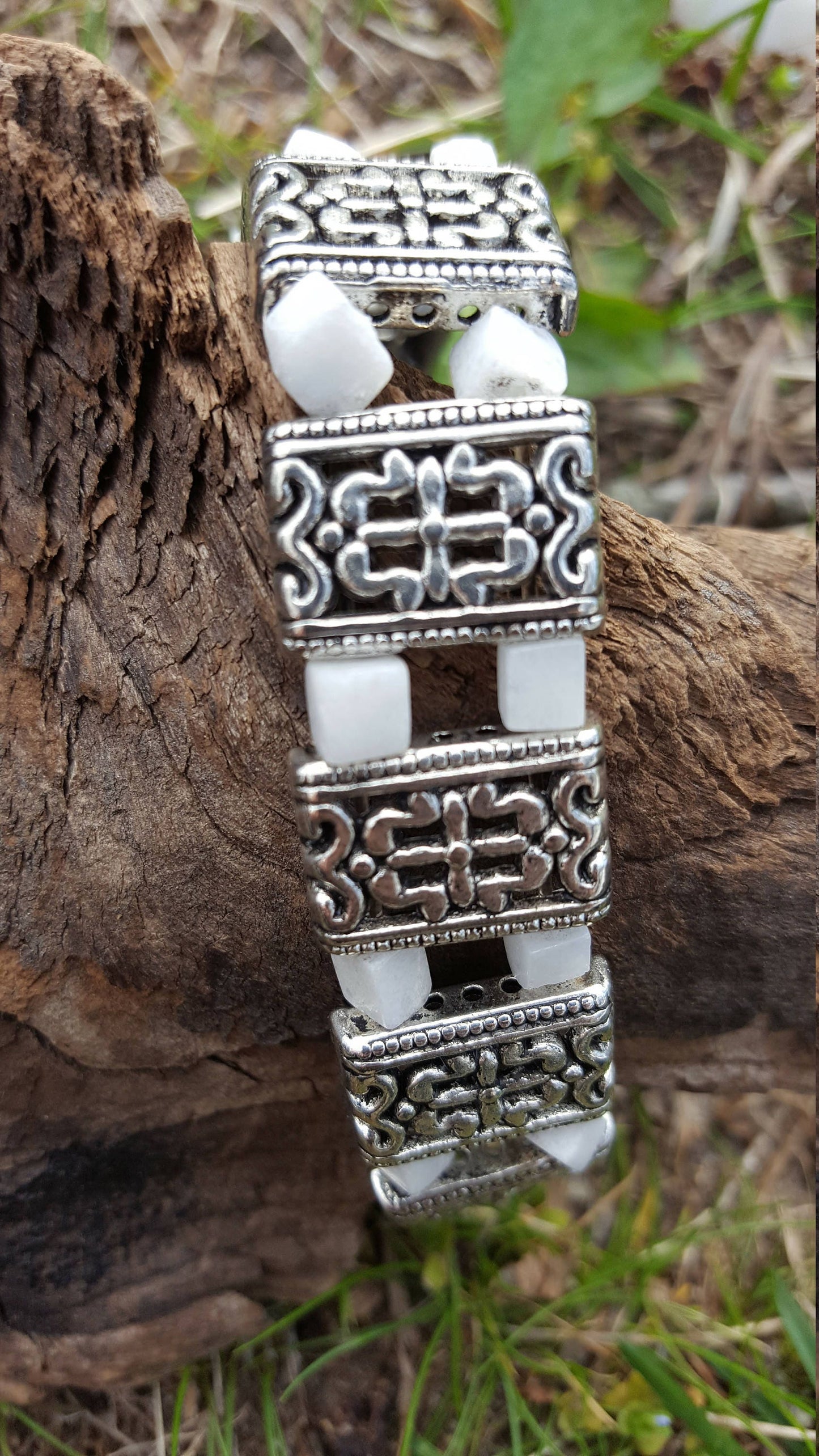 Art Deco Shell Bracelet