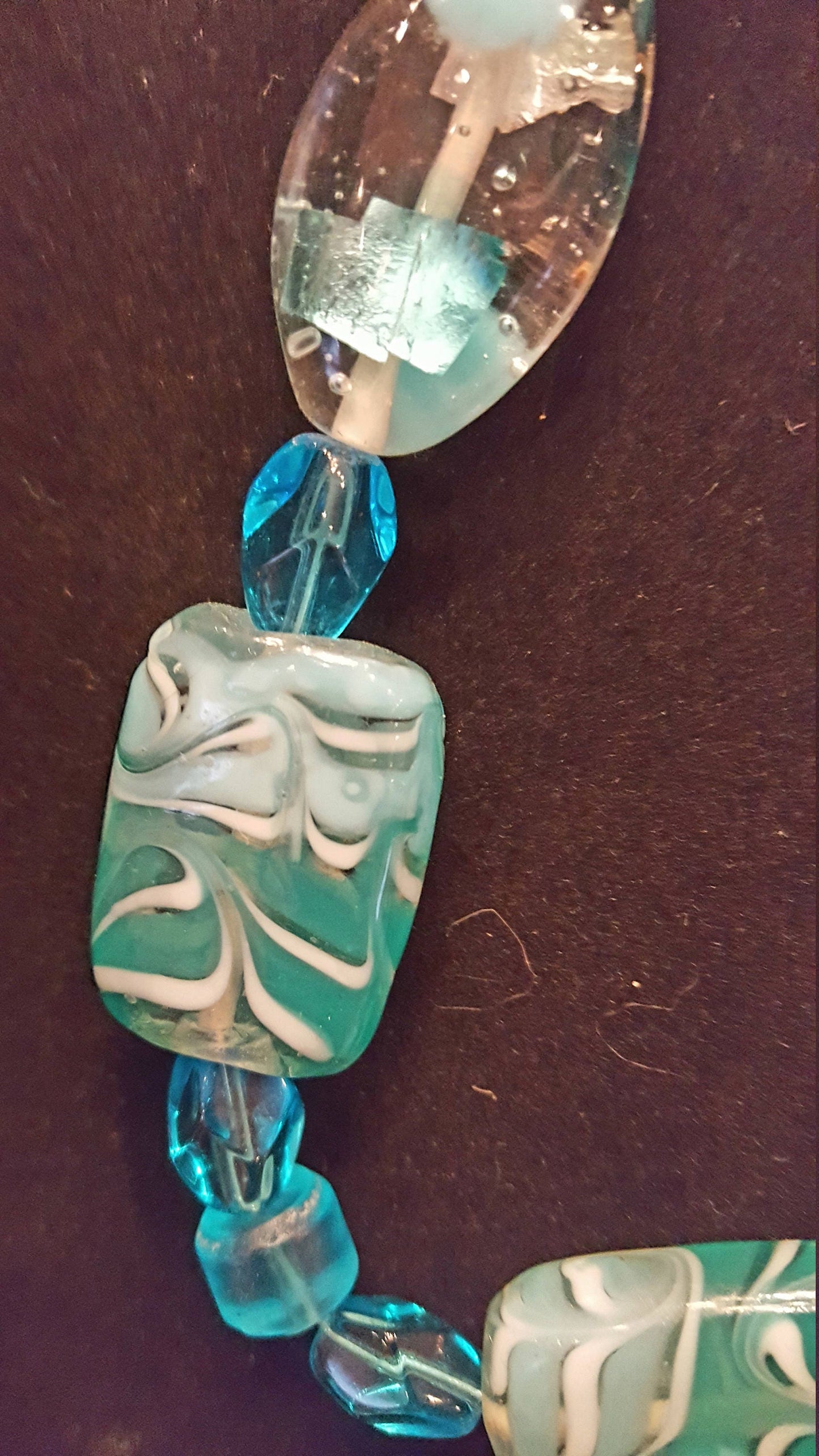 Blue Beaded Necklace