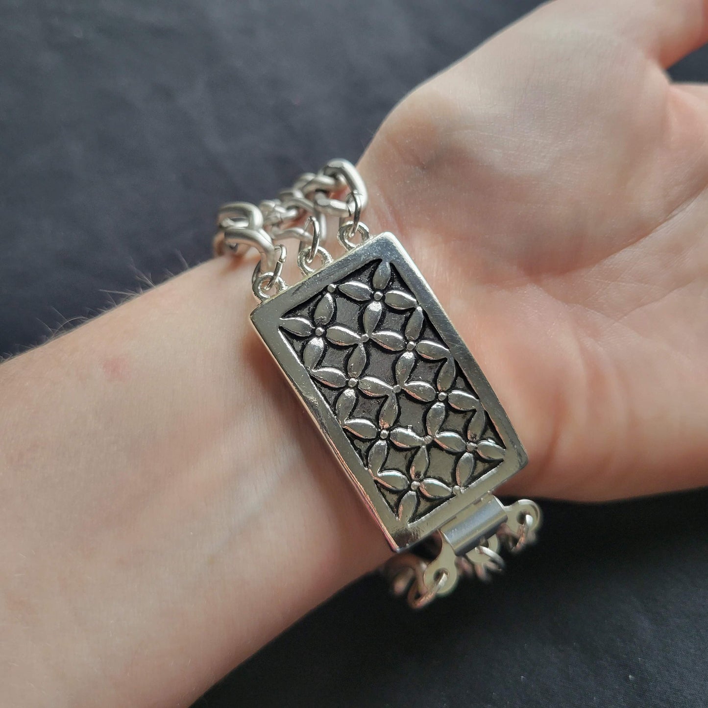 Chain Watch with Large Clasp