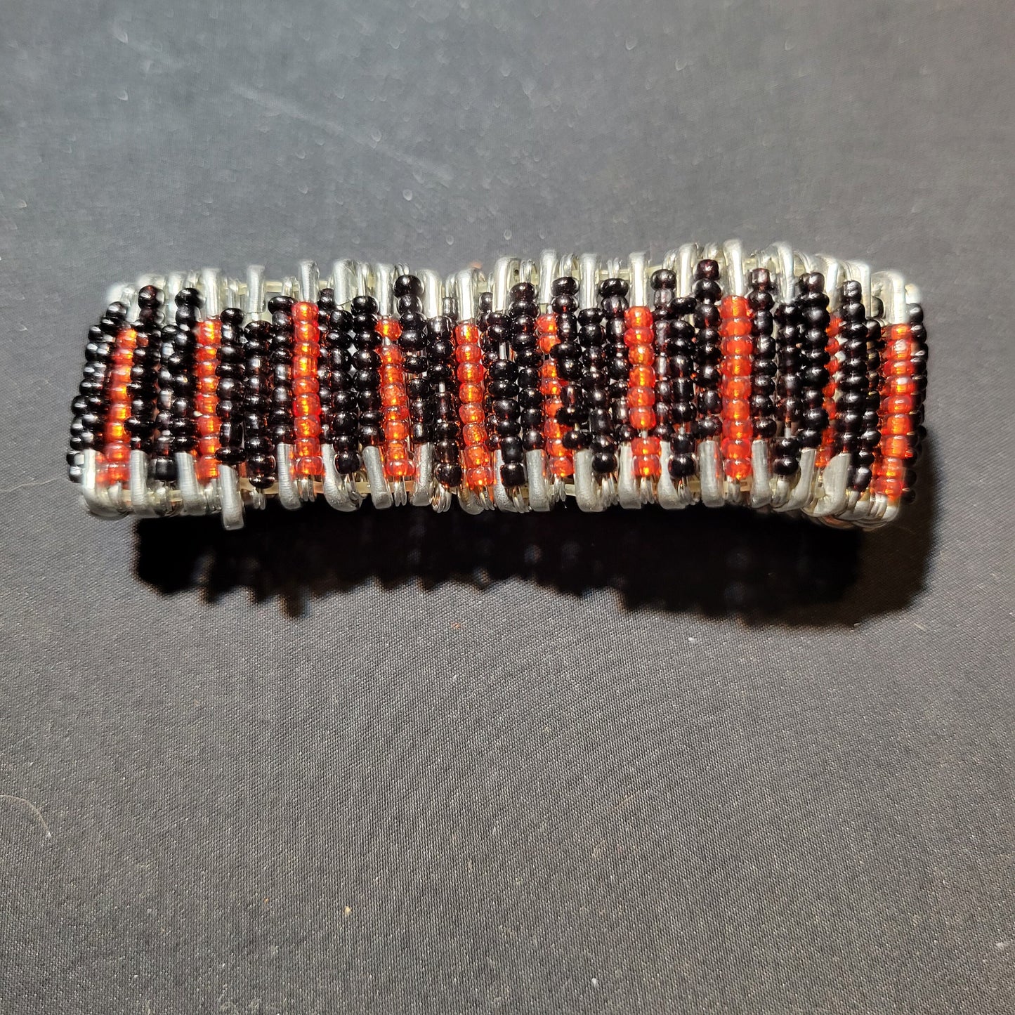 Rock n roll safety pin bracelet