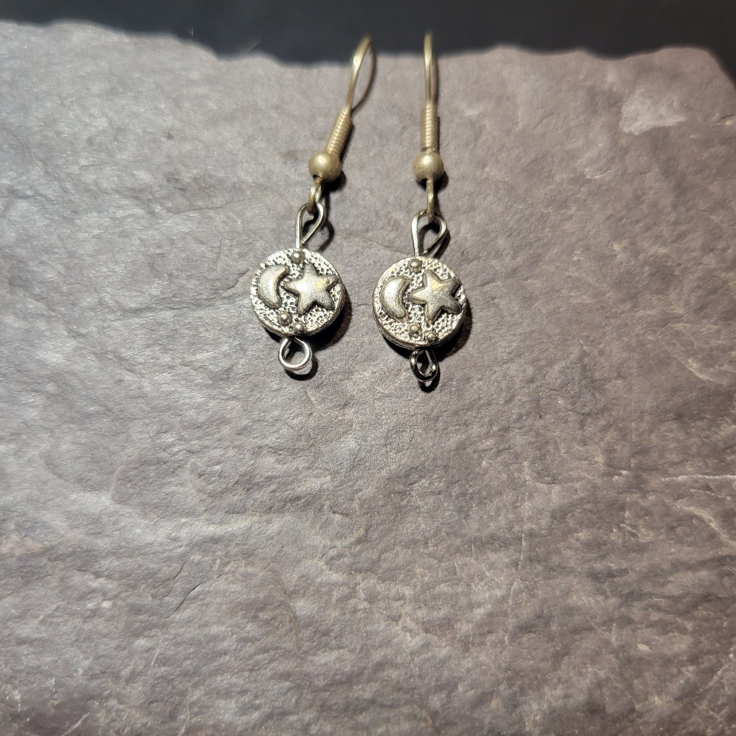 Moon & Star Earrings