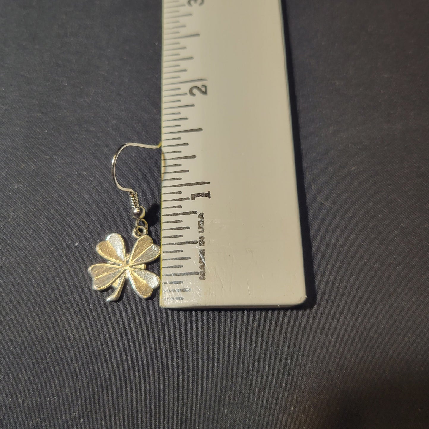 Silver Clover Earrings