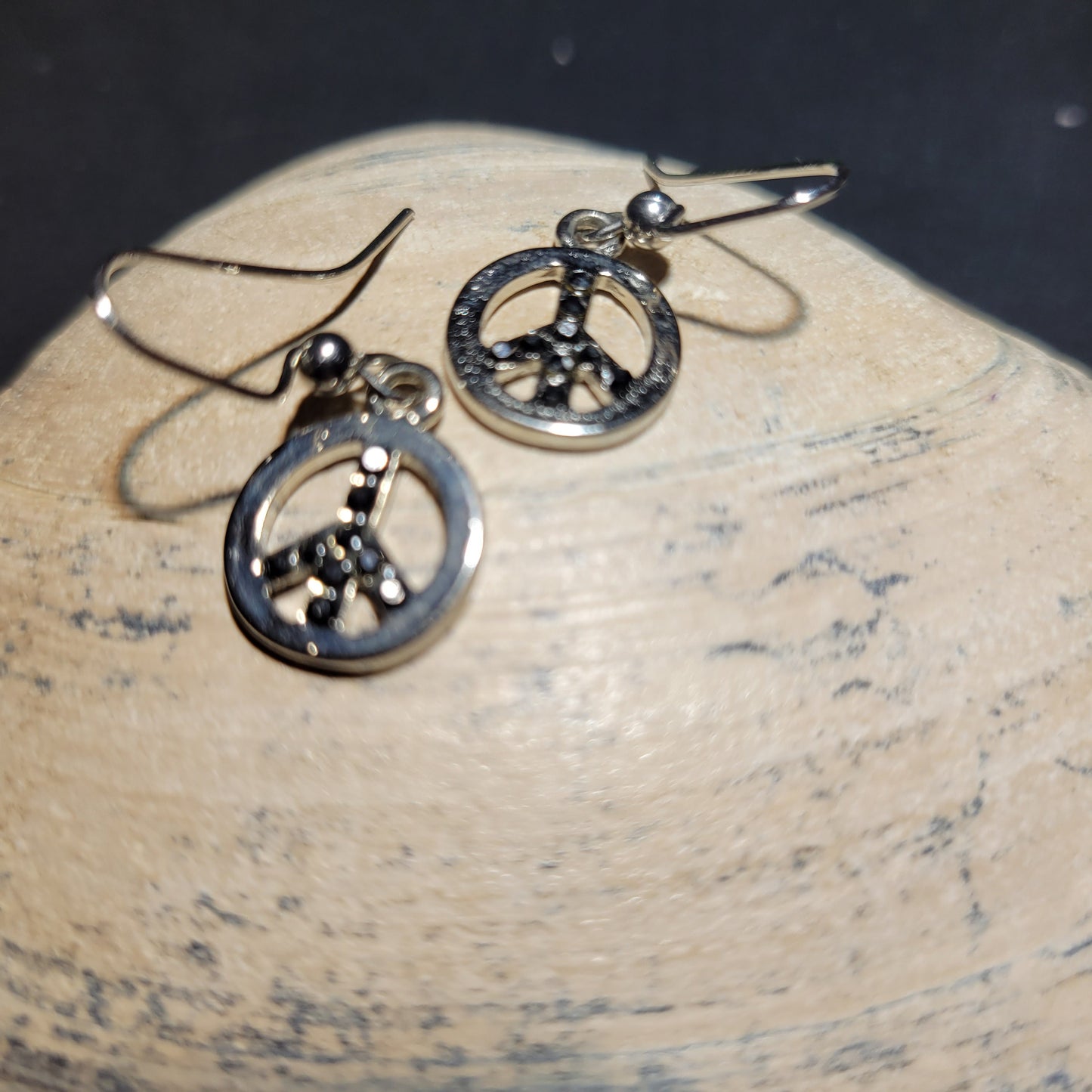 Sparkle Peace Earrings