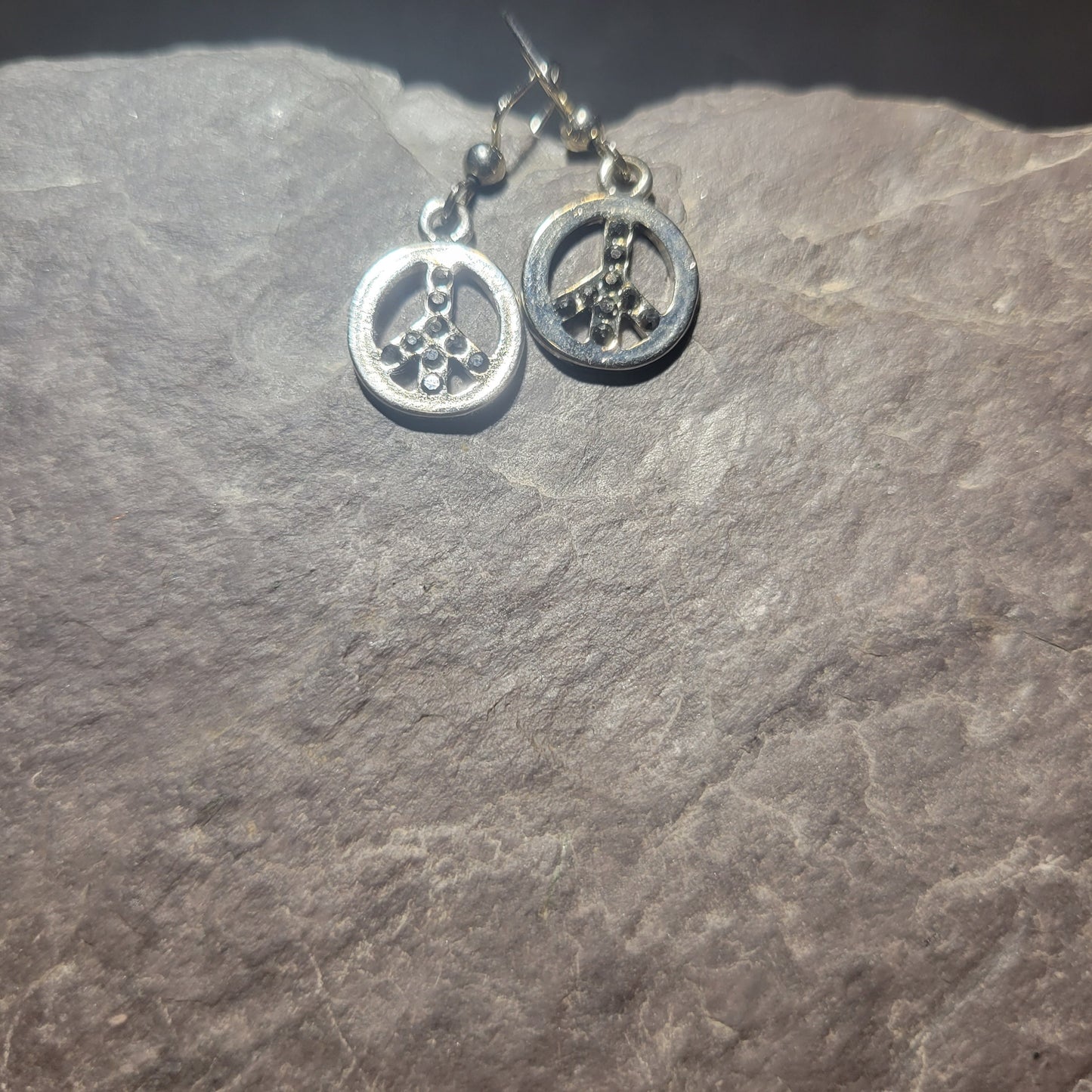 Sparkle Peace Earrings