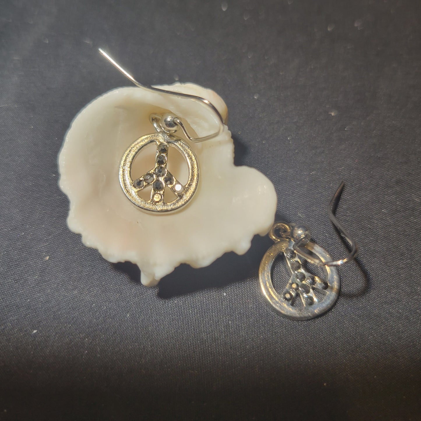 Sparkle Peace Earrings