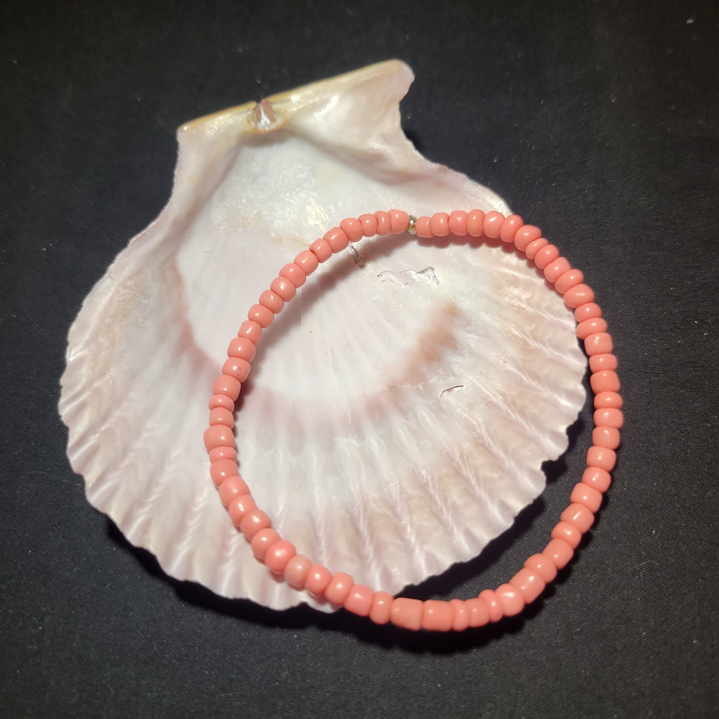 Pink Beaded Bracelet