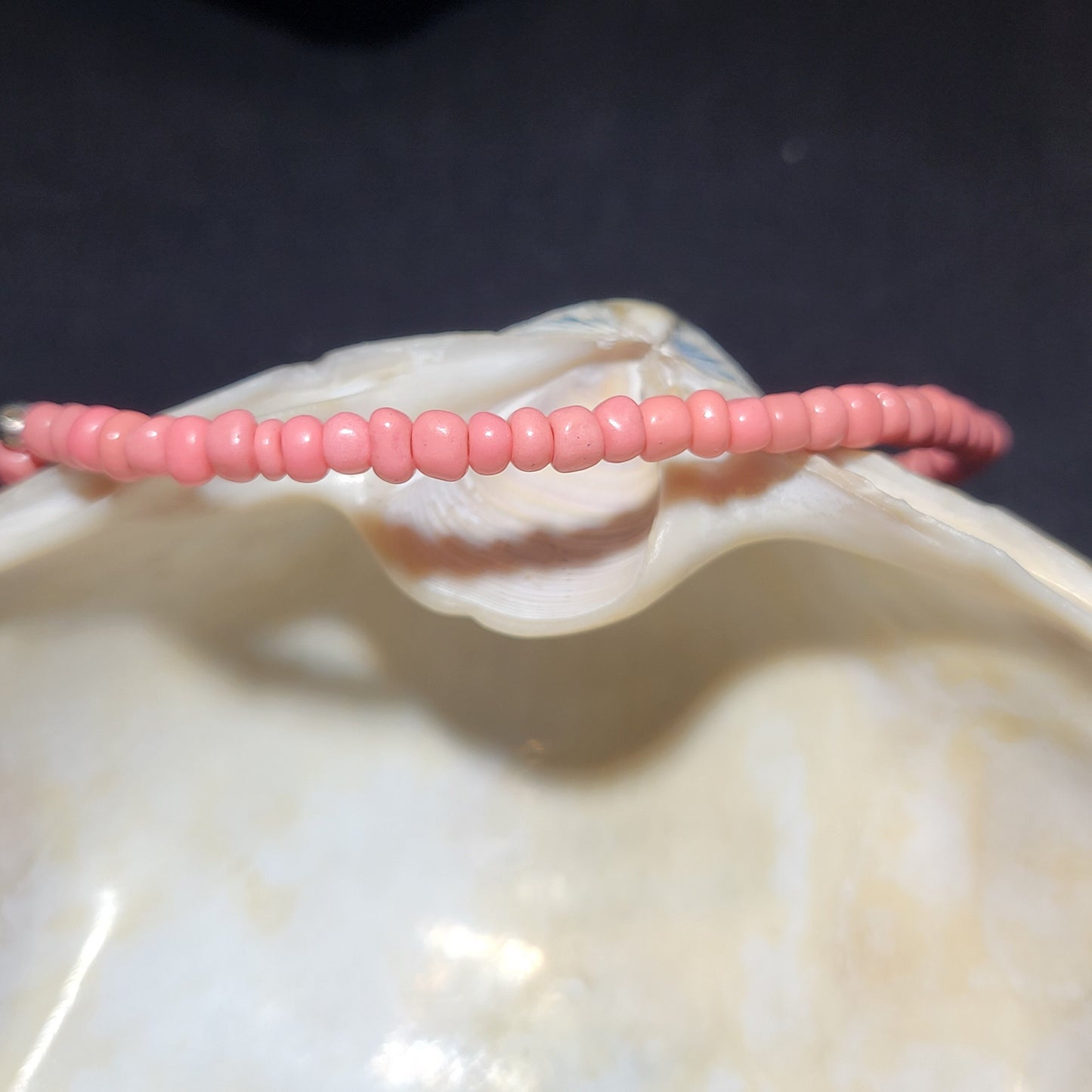 Pink Beaded Bracelet
