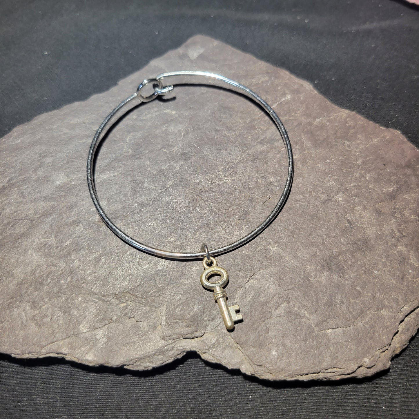 Small Key Charm Bracelet
