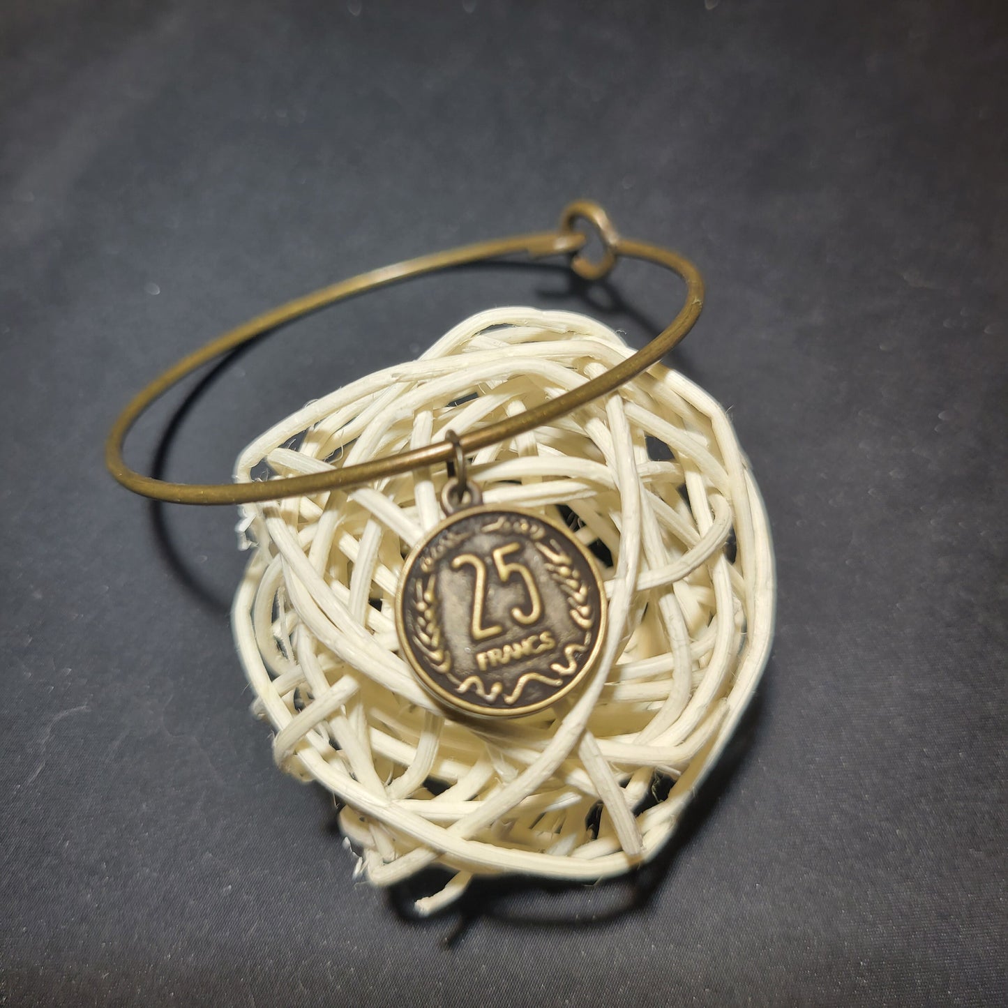 25 Francs Charm Bracelet