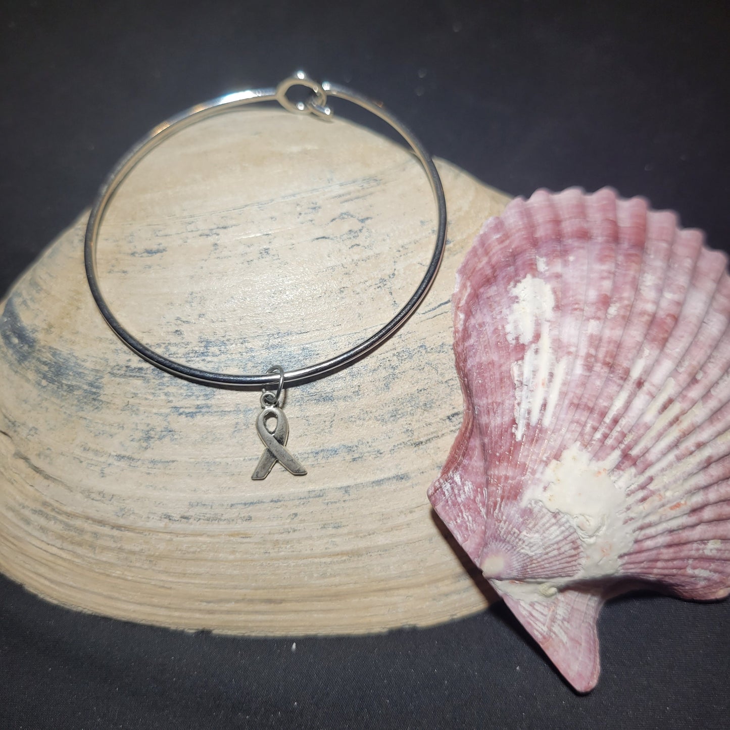 Awareness Ribbon Charm Bracelet