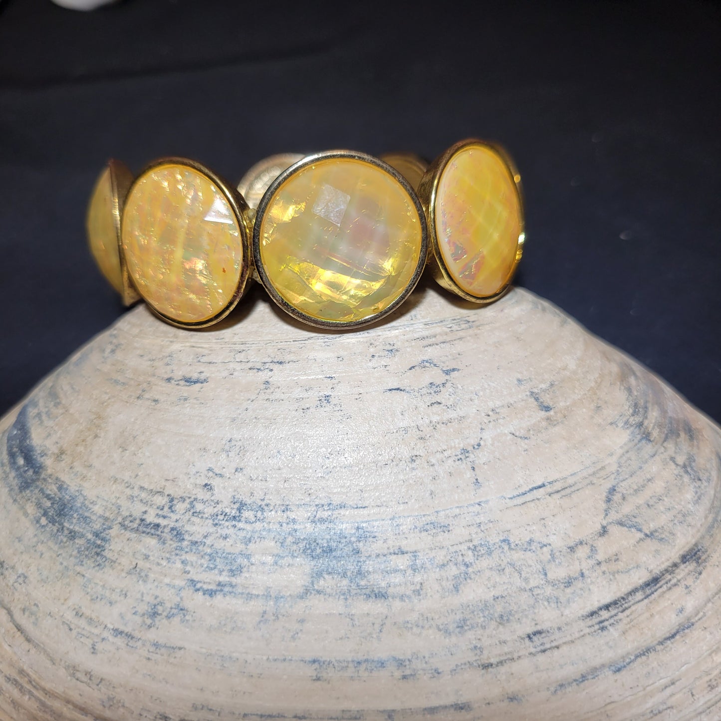 Iridescent Beaded Bracelet