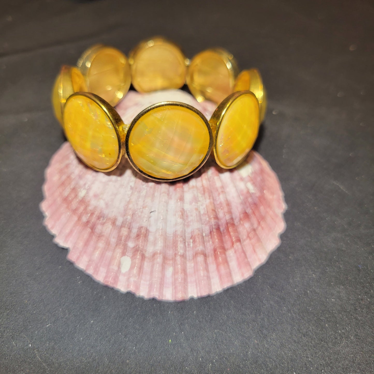 Iridescent Beaded Bracelet