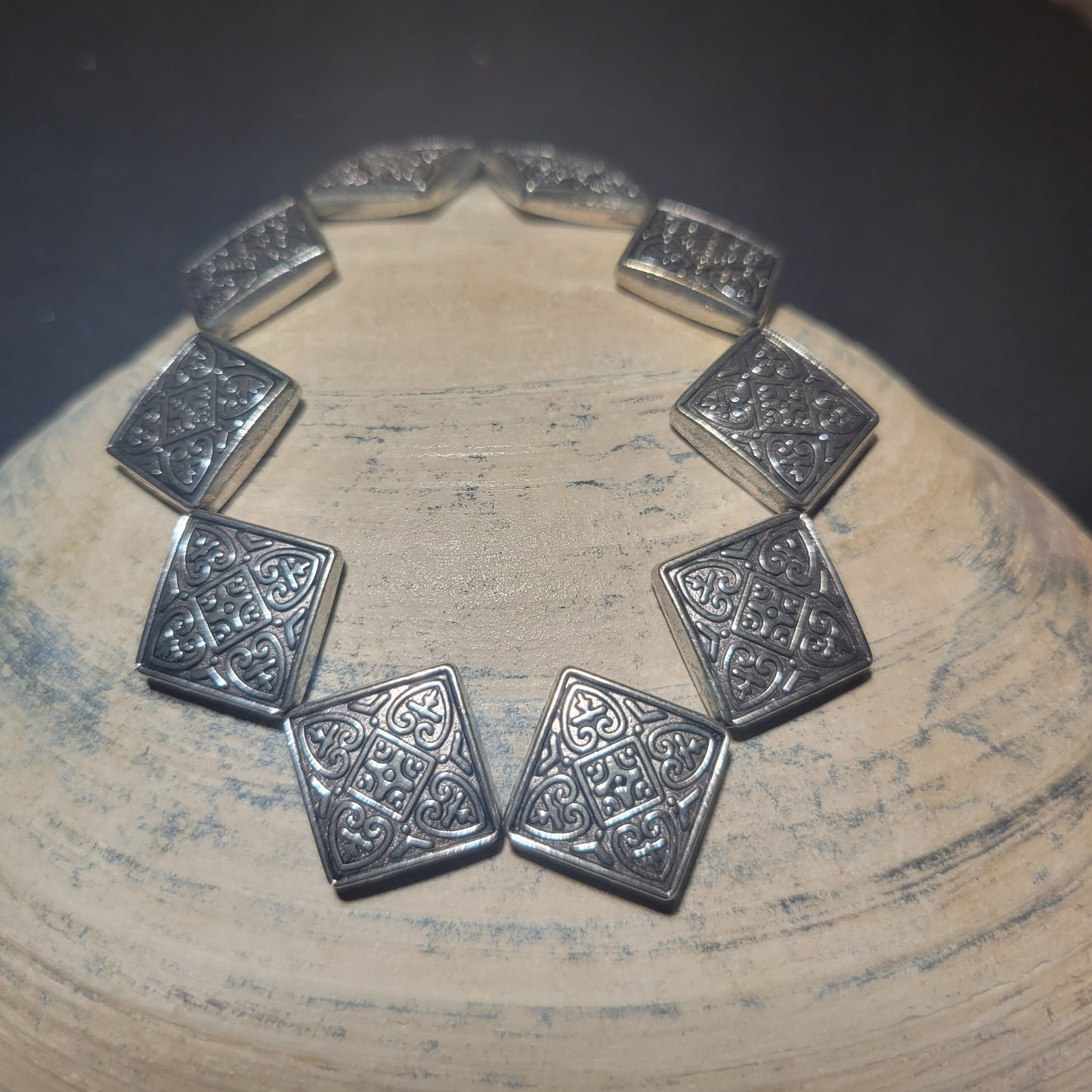 Diamond Beaded Bracelet