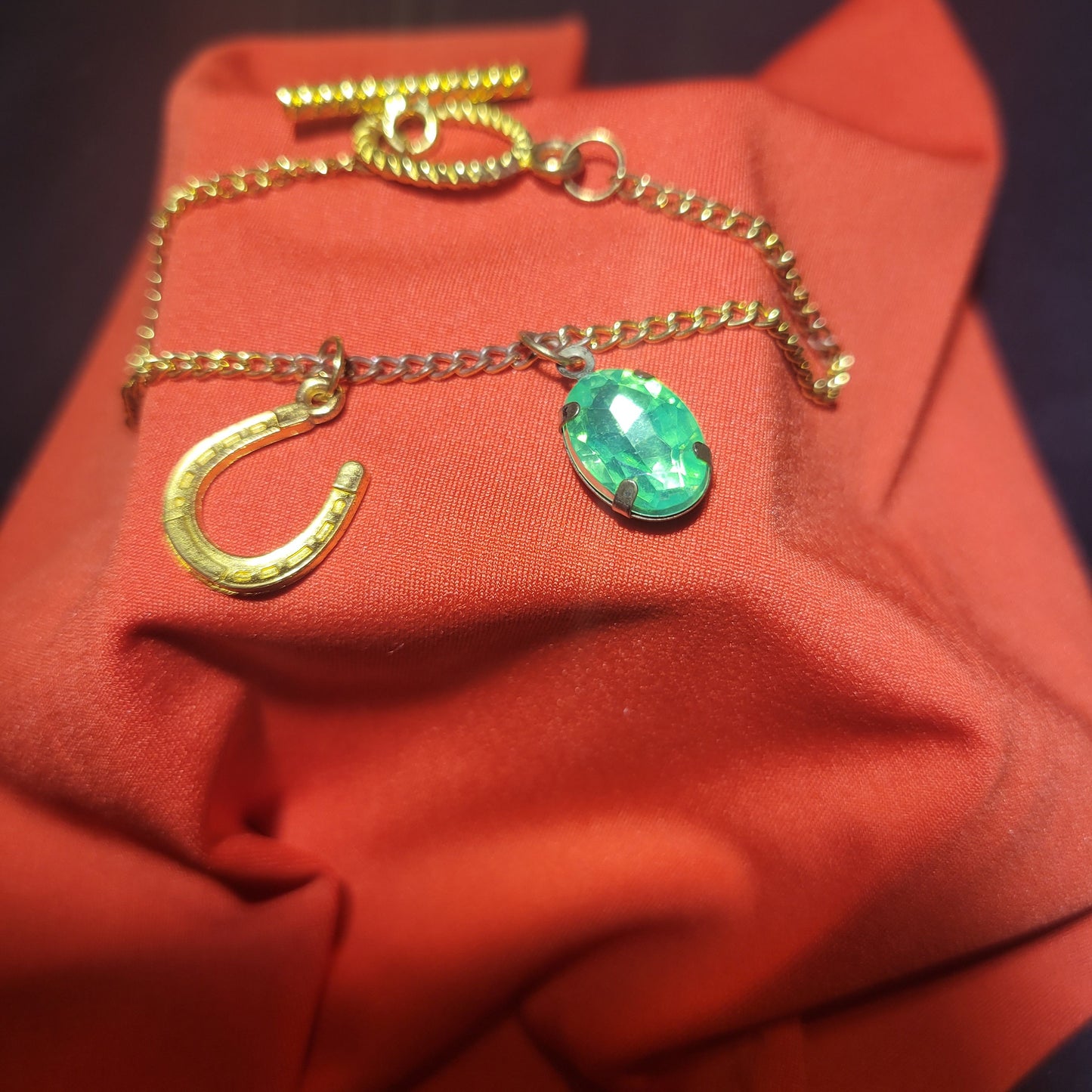 Horseshoe Charm Bracelet