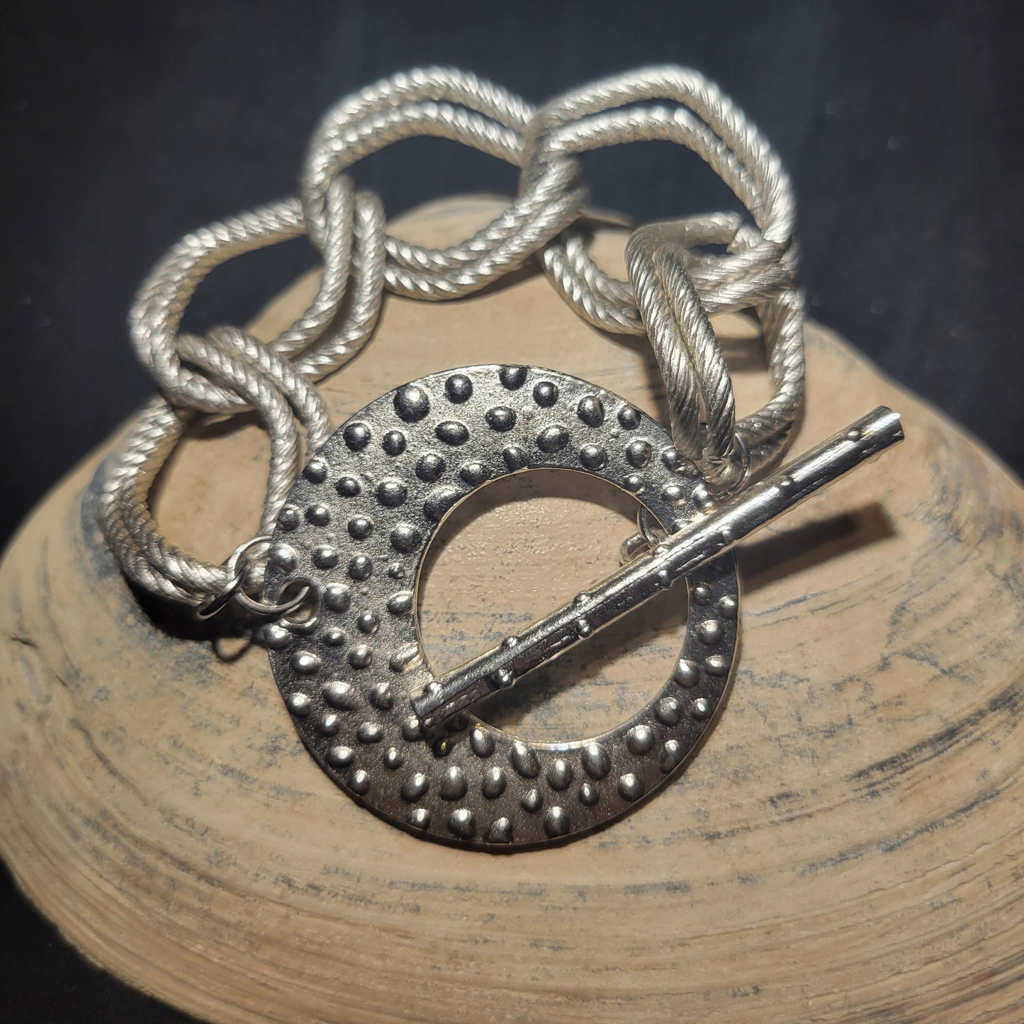 Large Chain Link Bracelet