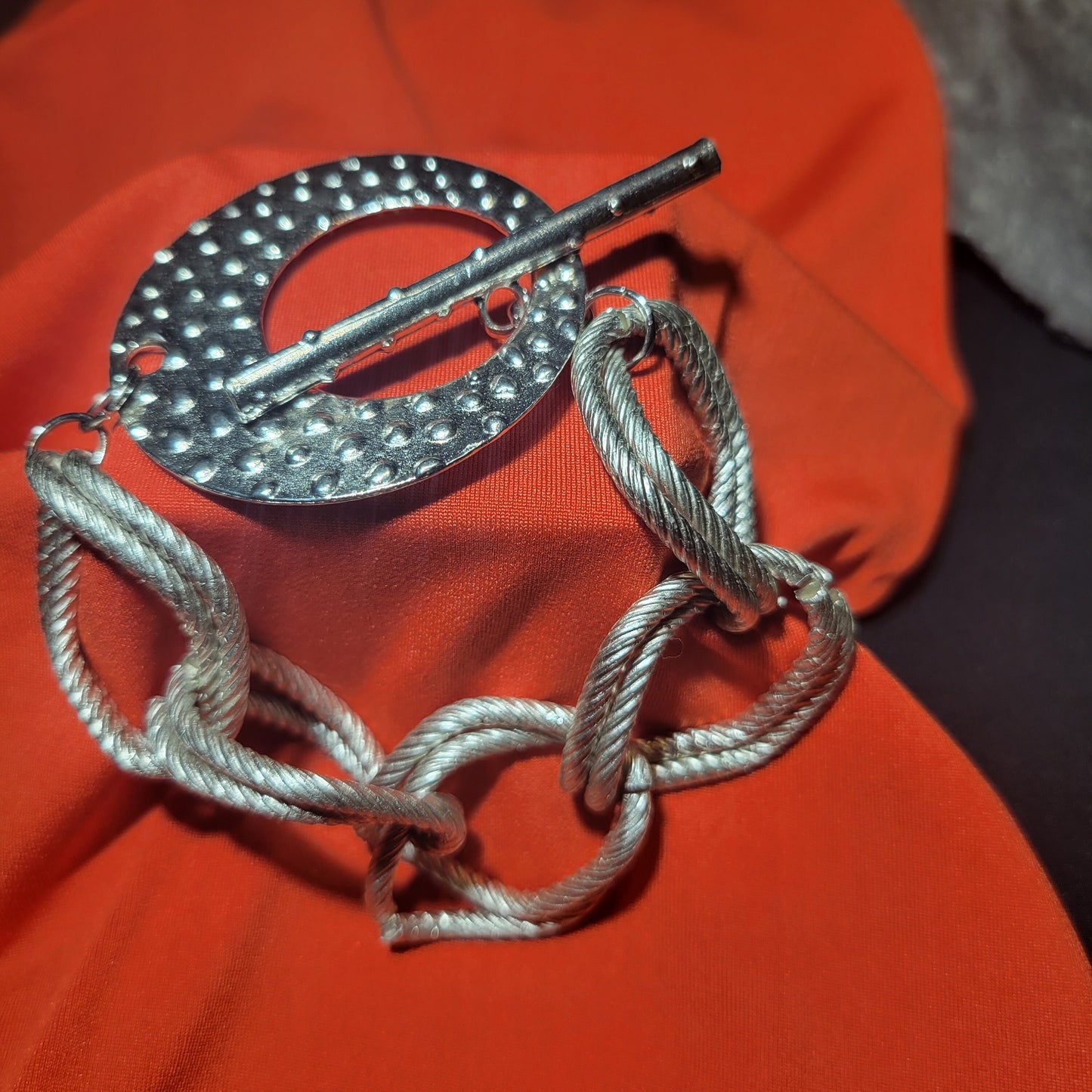 Large Chain Link Bracelet