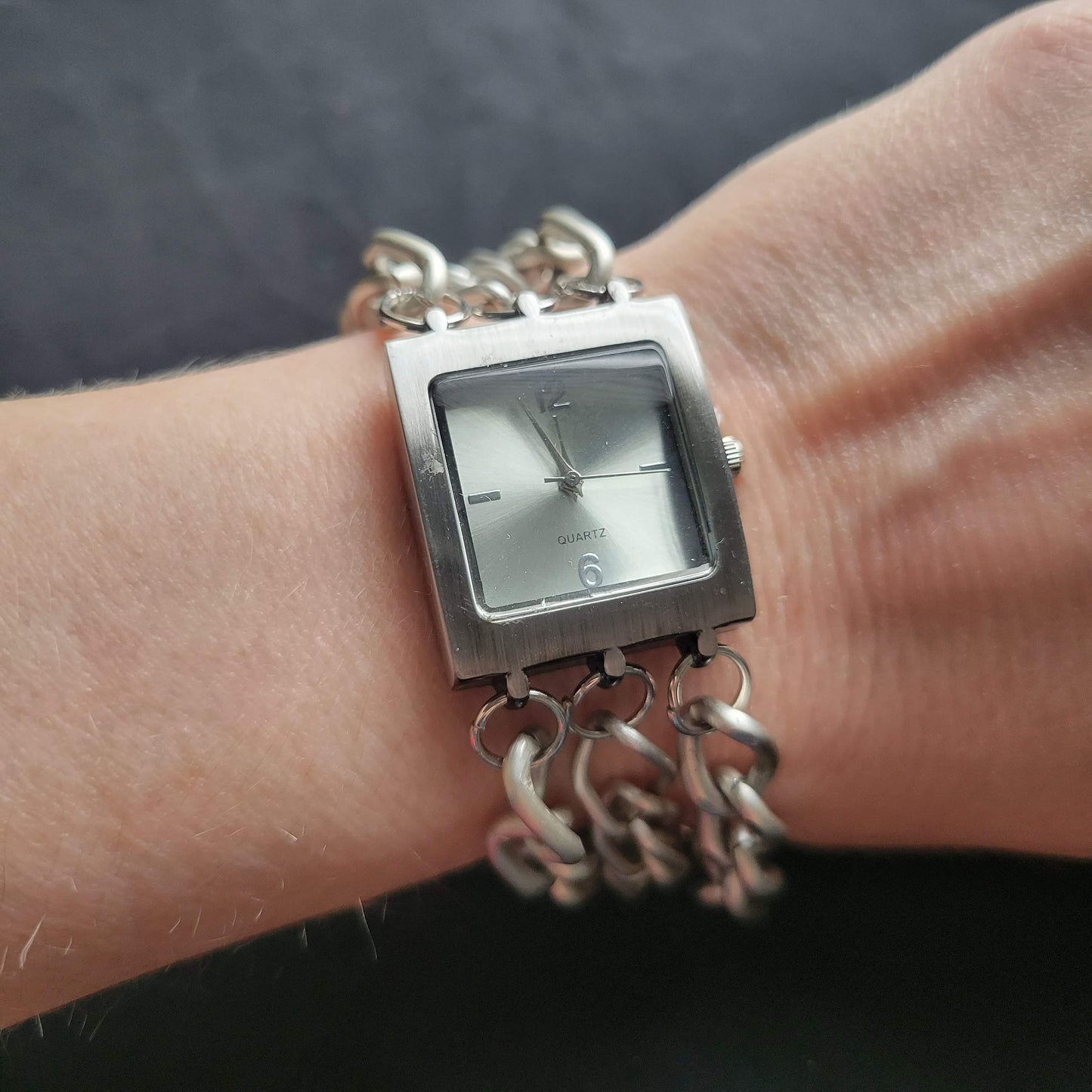 Chain Watch with Large Clasp