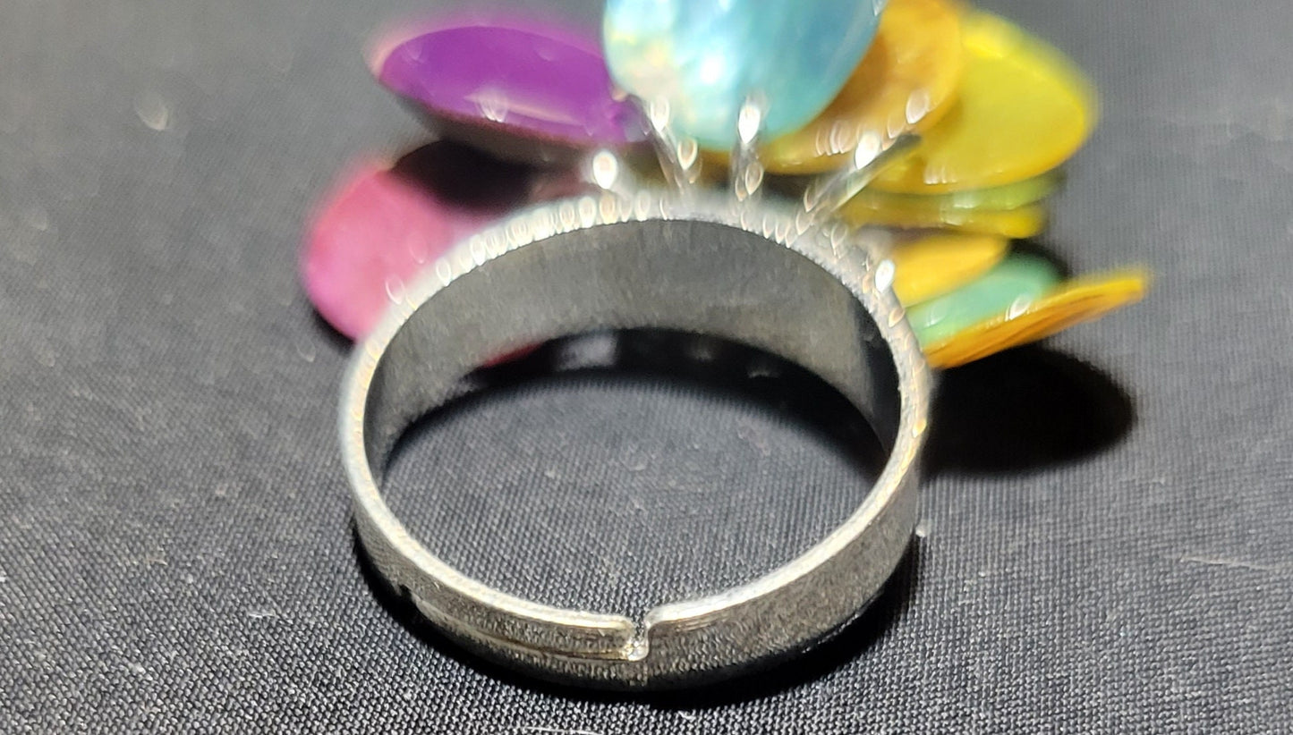 Shell Disc Ring