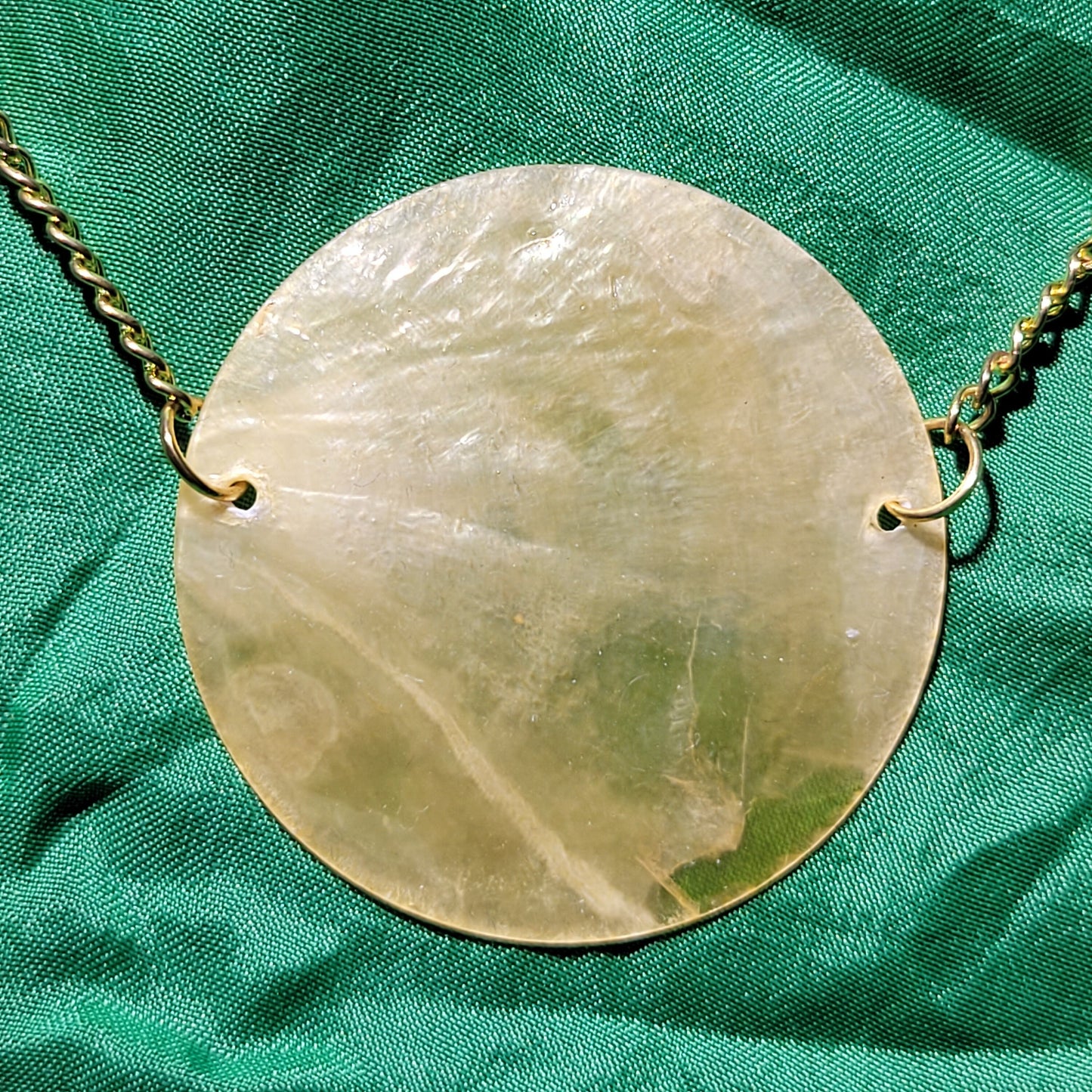 Yellow Shell Necklace