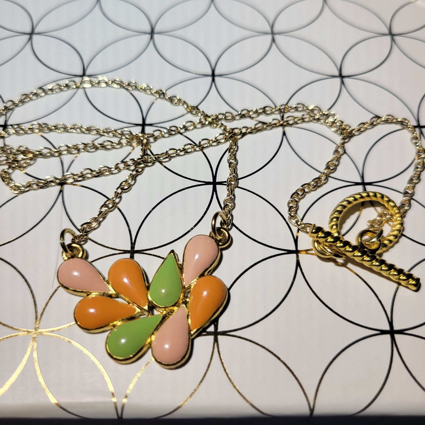 Floral Pendant Necklace