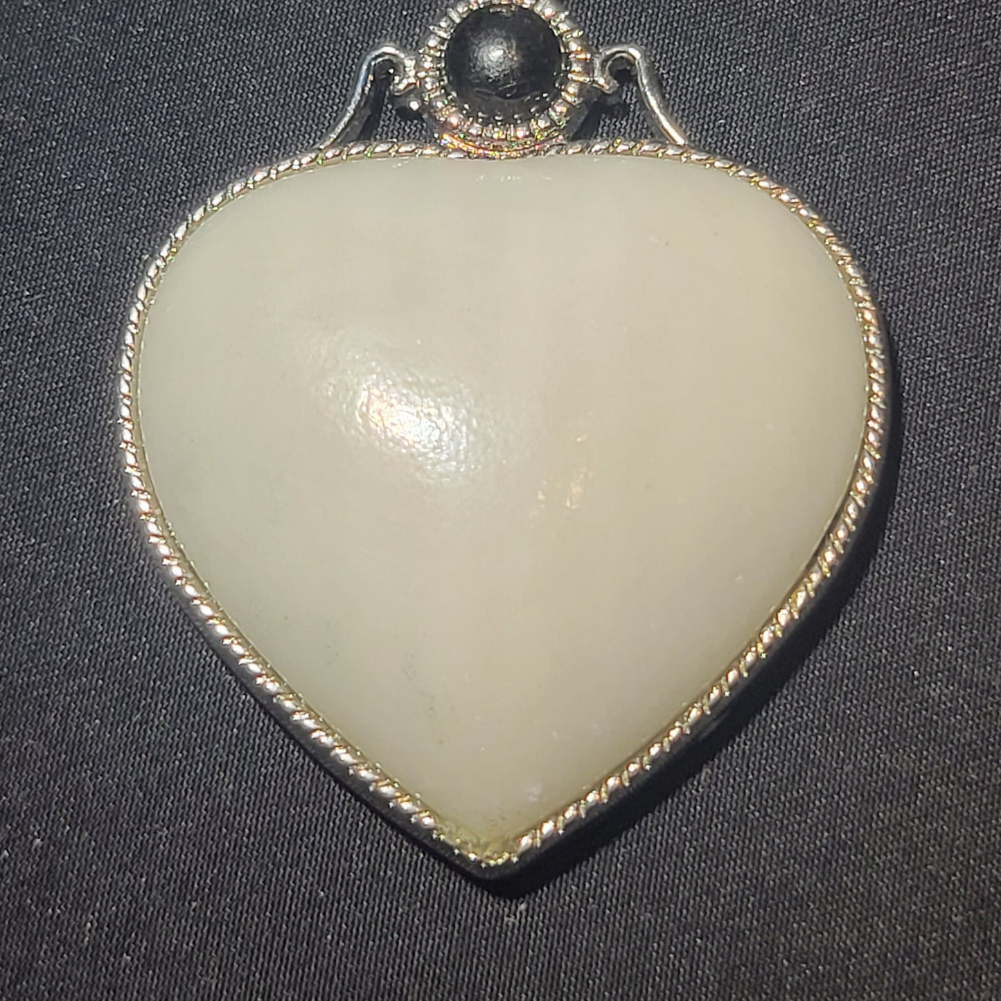 Howlite Love necklace