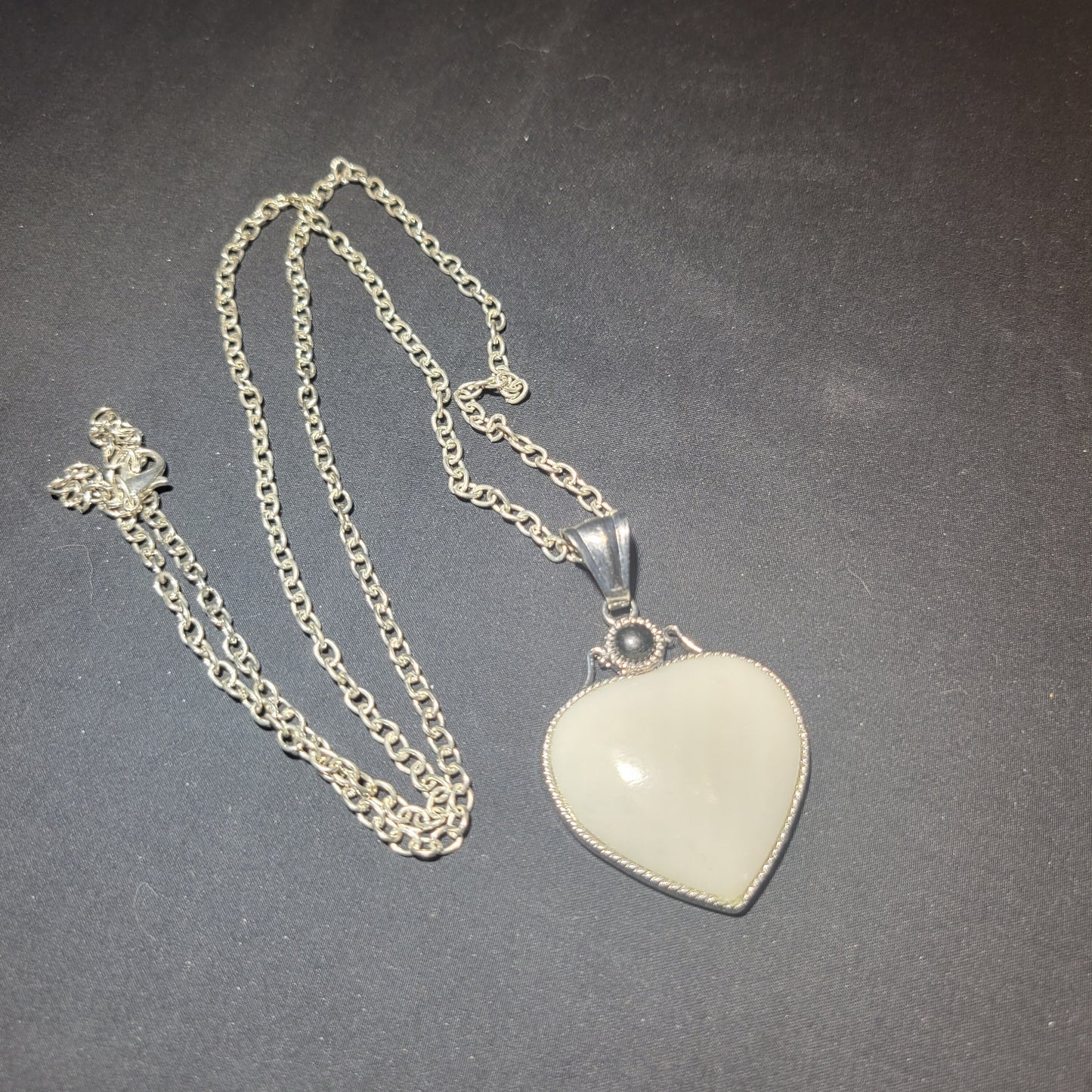 Howlite Love necklace