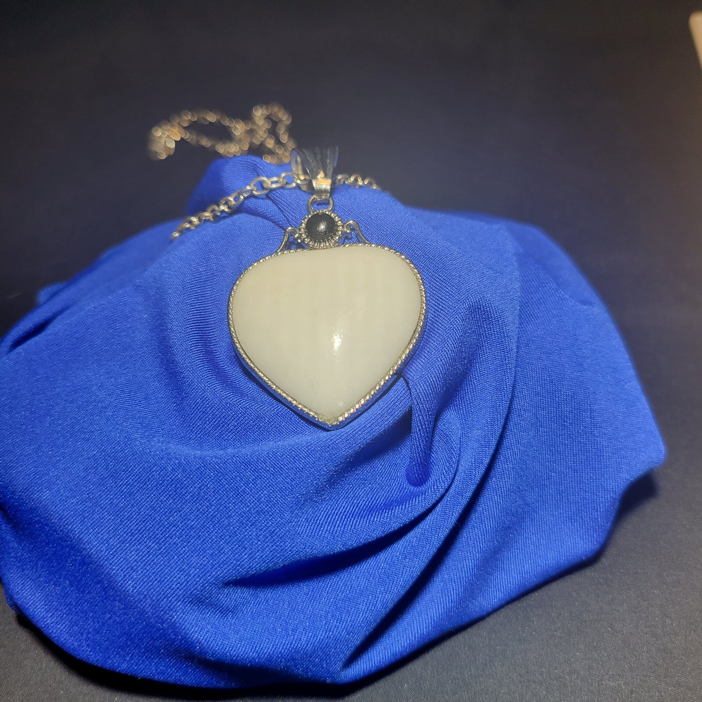 Howlite Love necklace
