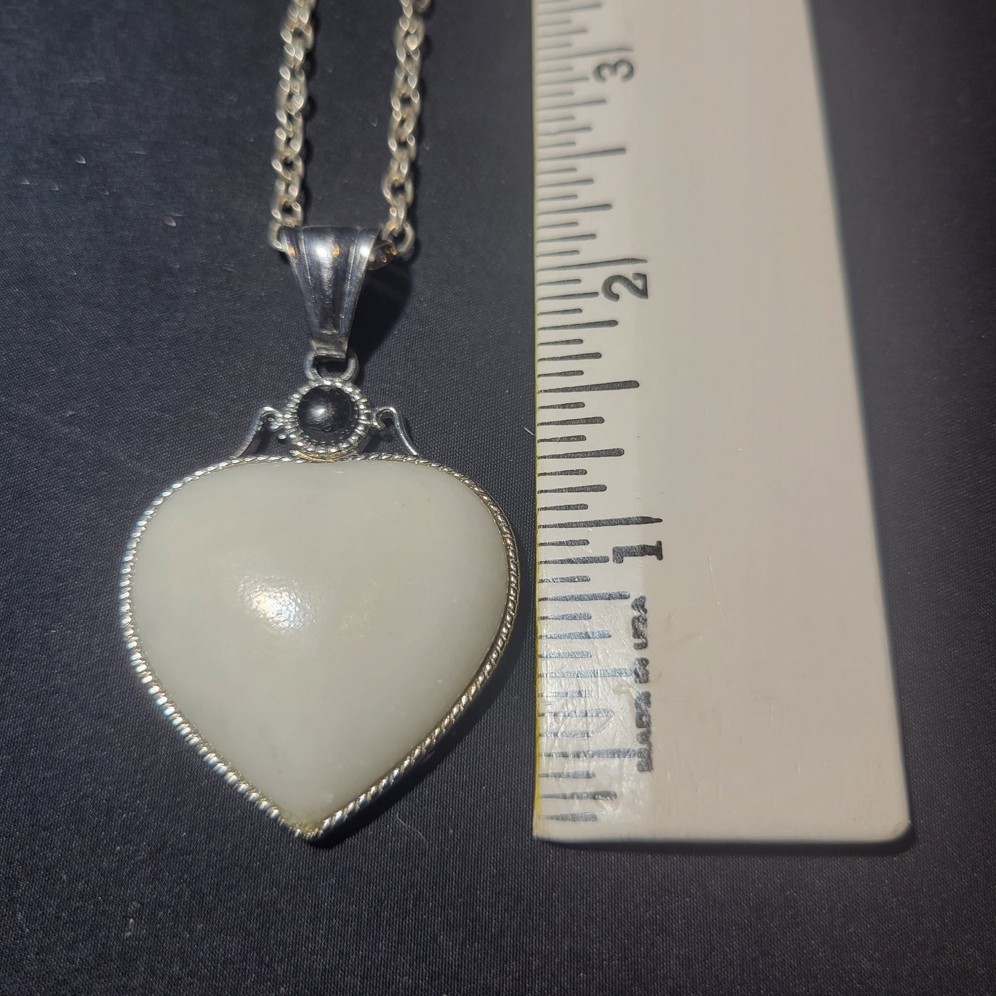 Howlite Love necklace