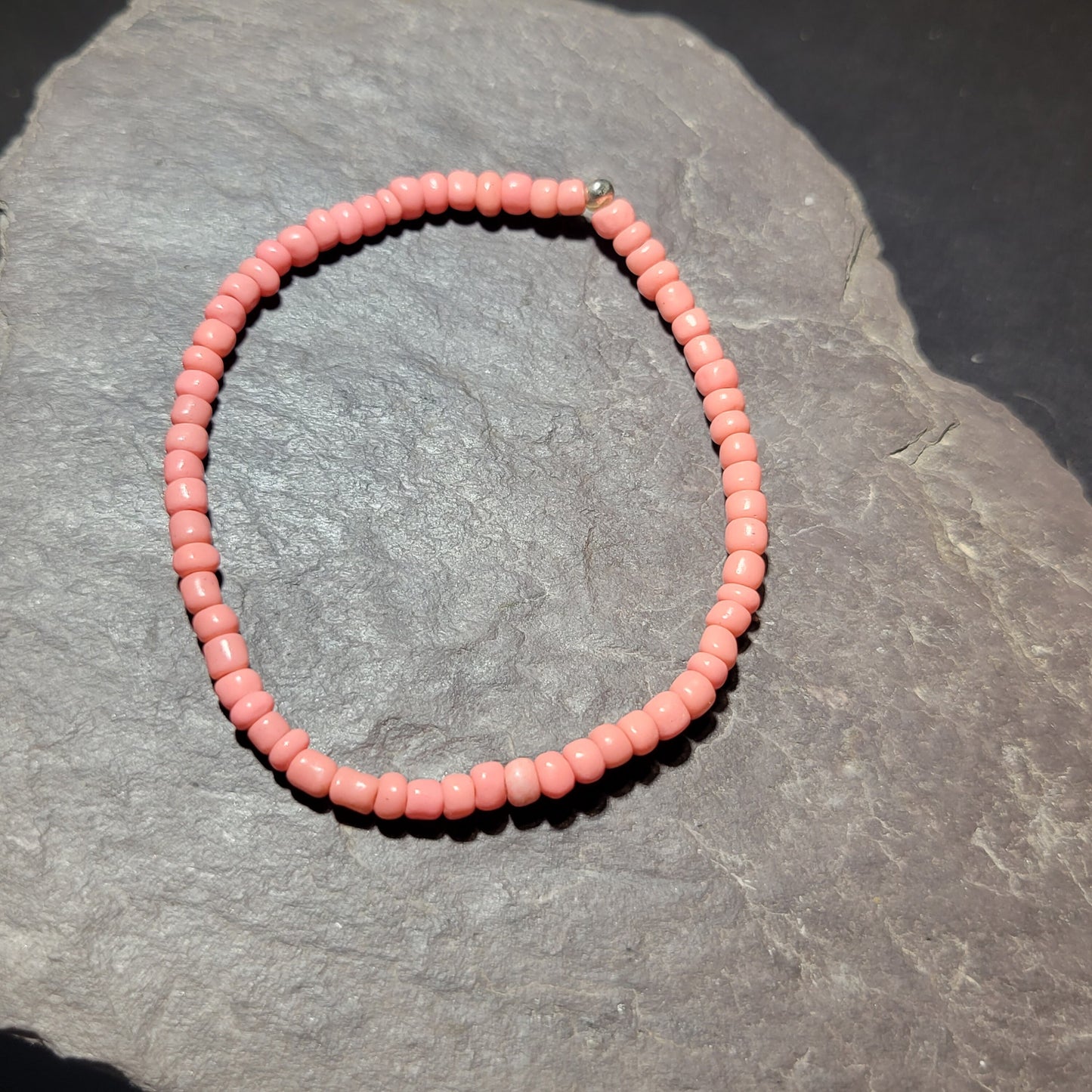 Pink Beaded Bracelet