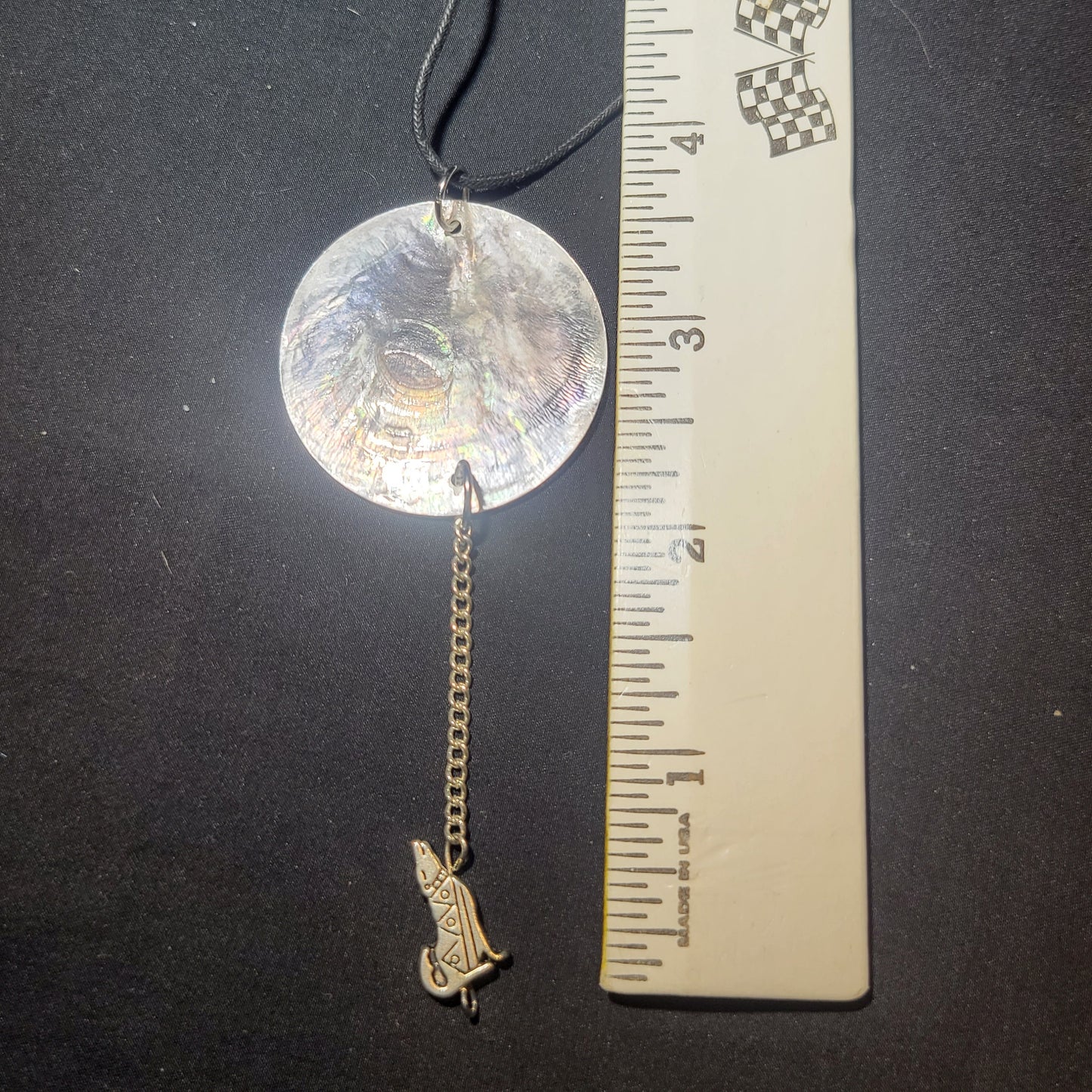 Howling at the moon necklace