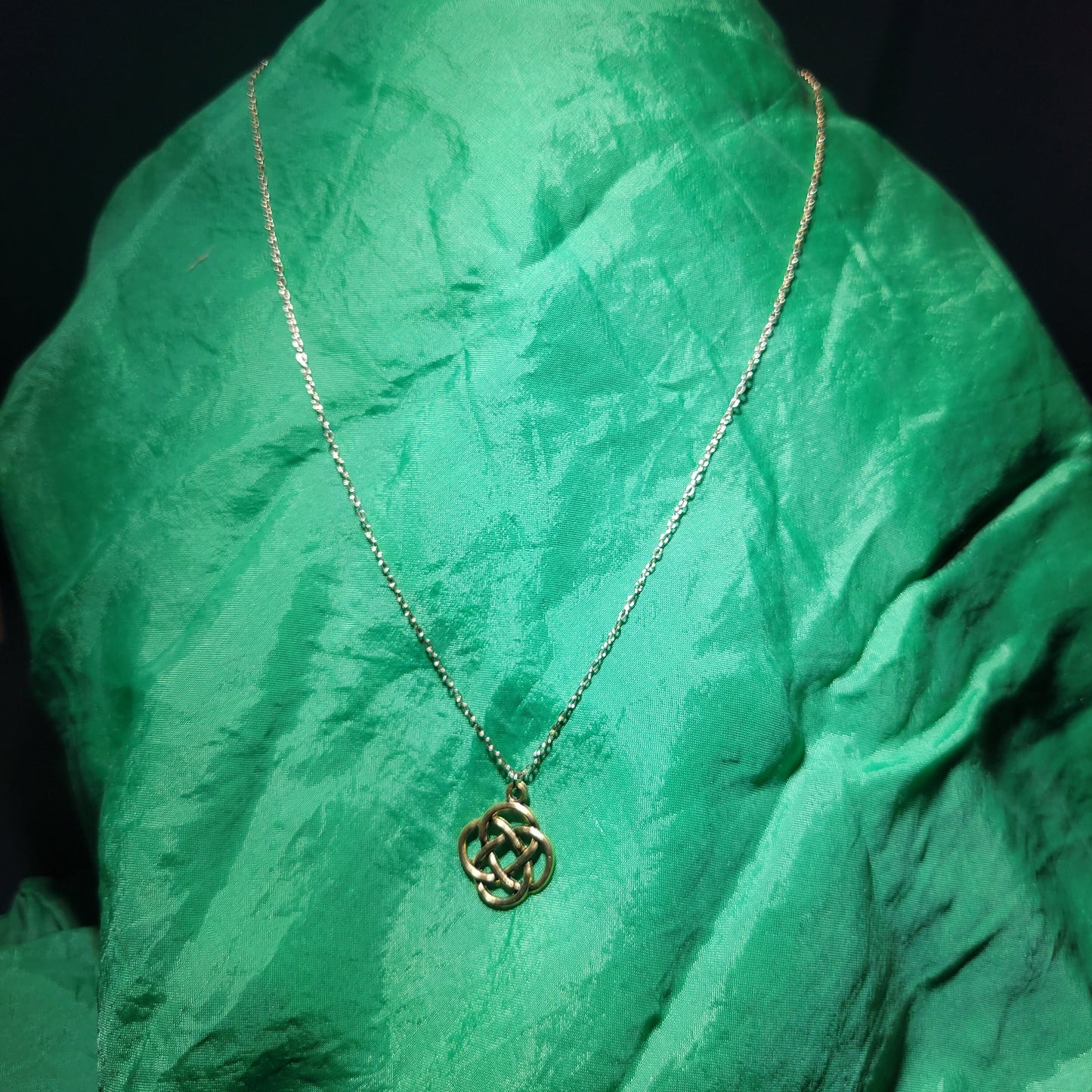 Celtic knot necklace