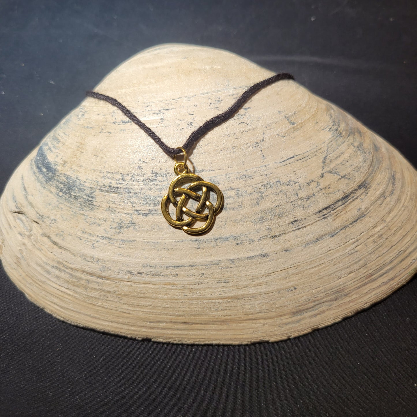 Celtic knot necklace