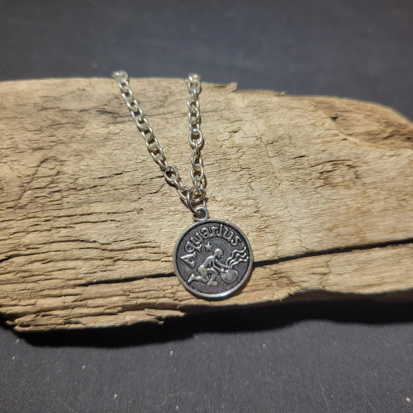 Aquarius charm bracelet