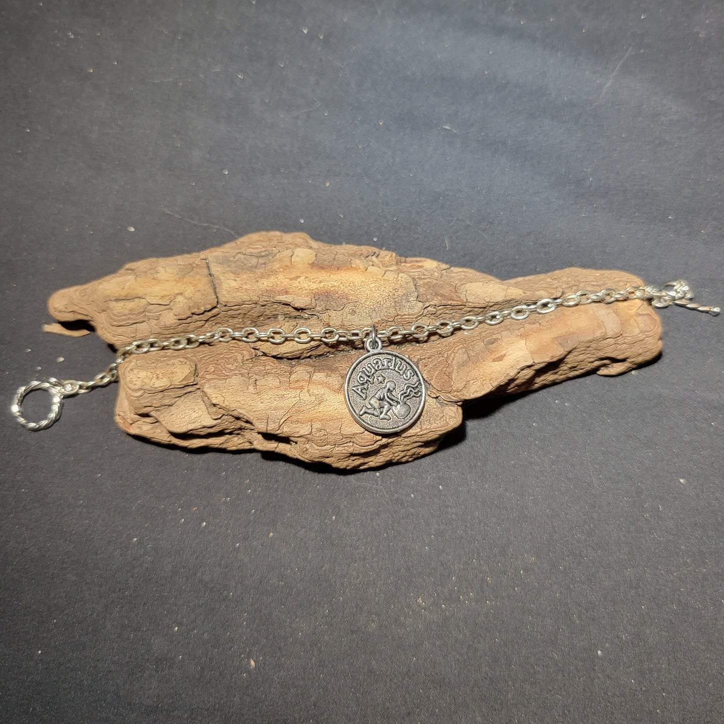 Aquarius charm bracelet